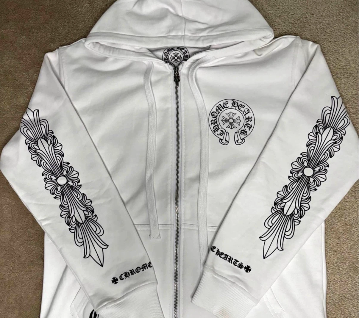 Chrome Hearts Los Angeles Zip-Up Hoodie