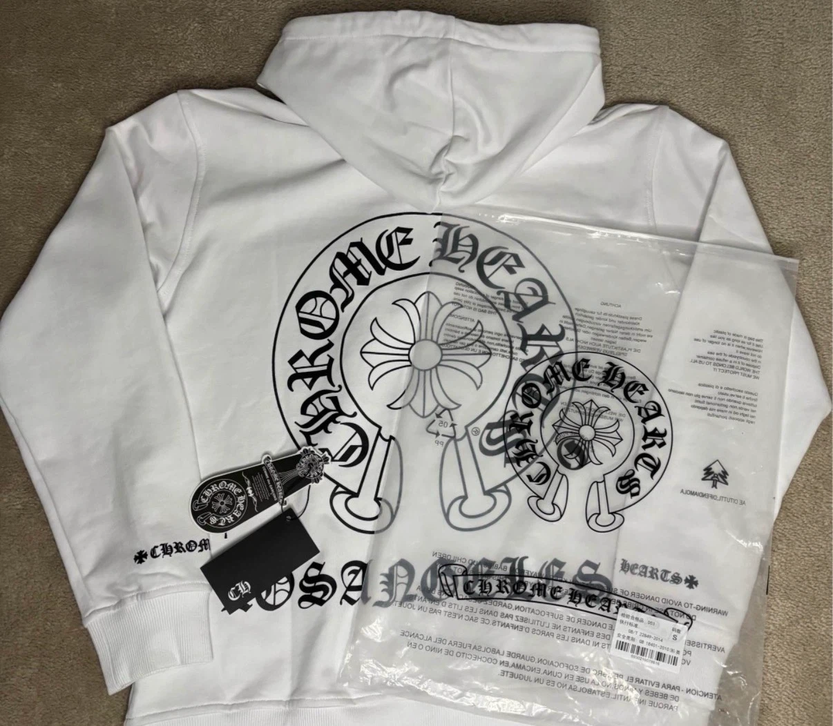 Chrome Hearts Los Angeles Zip-Up Hoodie - photo 2