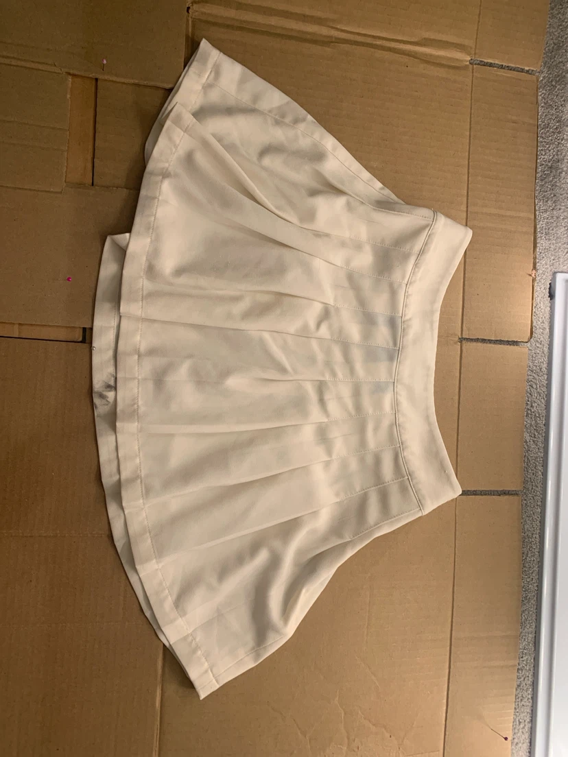 Pleated Mini Skirt