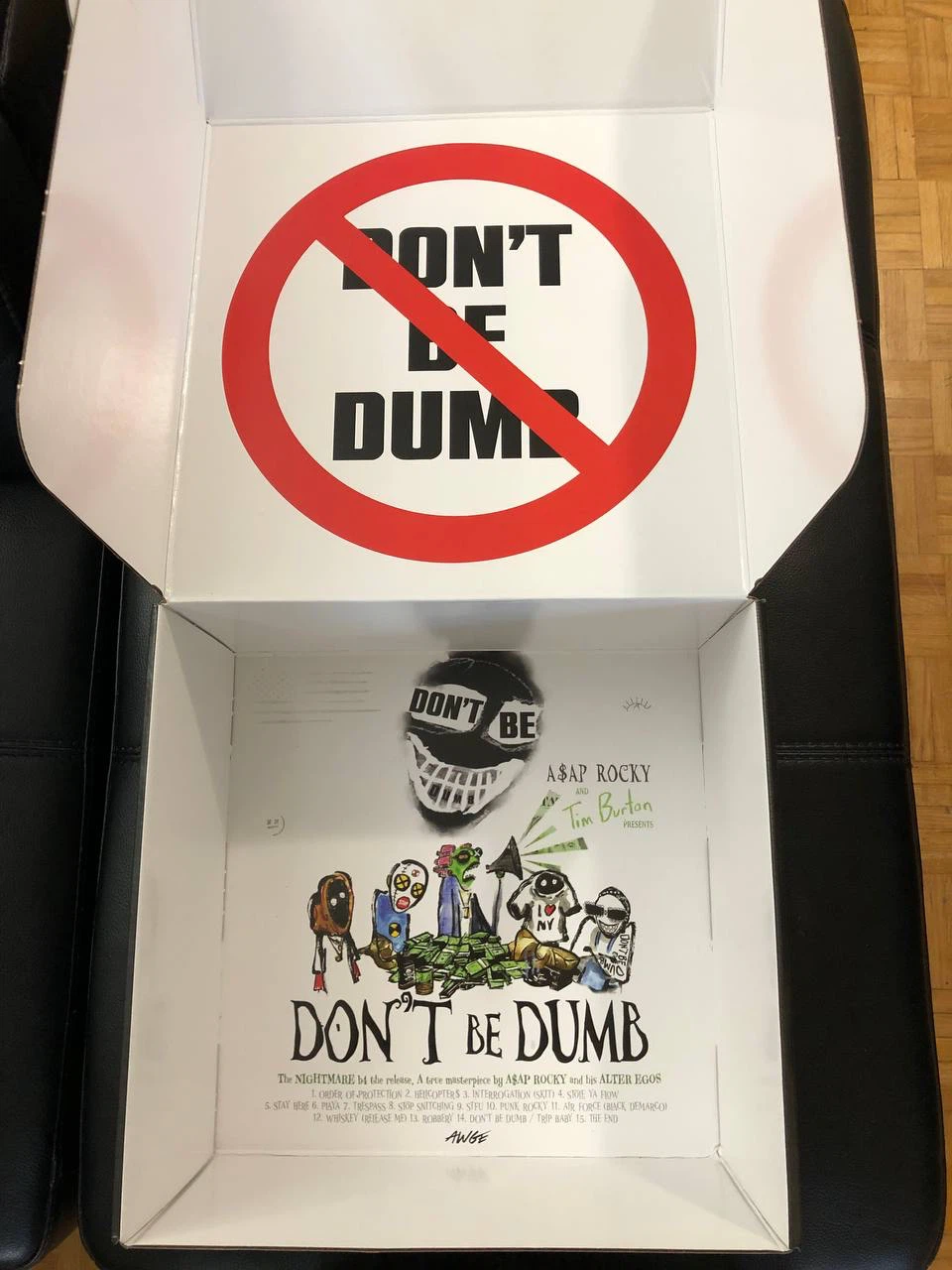 Asap Rocky “Don’t be Dumb” Limited Edition Collector’s Box - photo 4