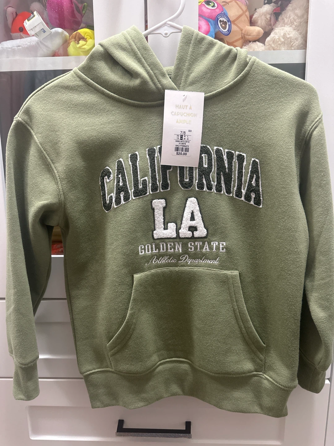 Green "California LA" Hoodie