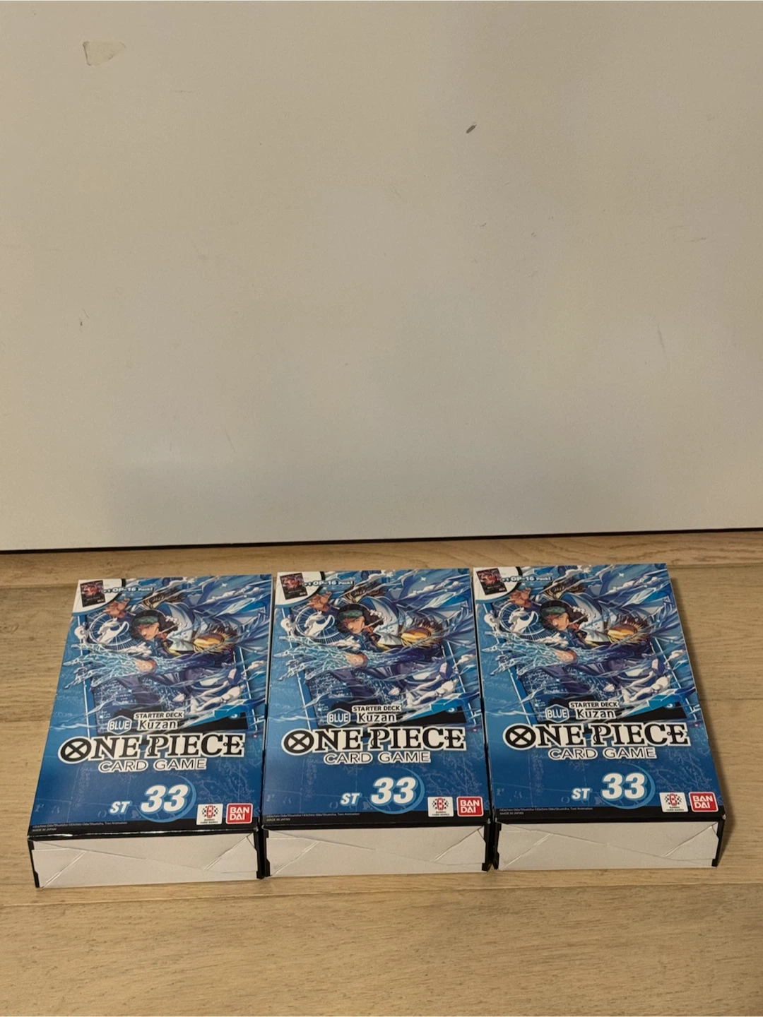 One Piece TCG Kuzan Starter Deck ST33 Blue