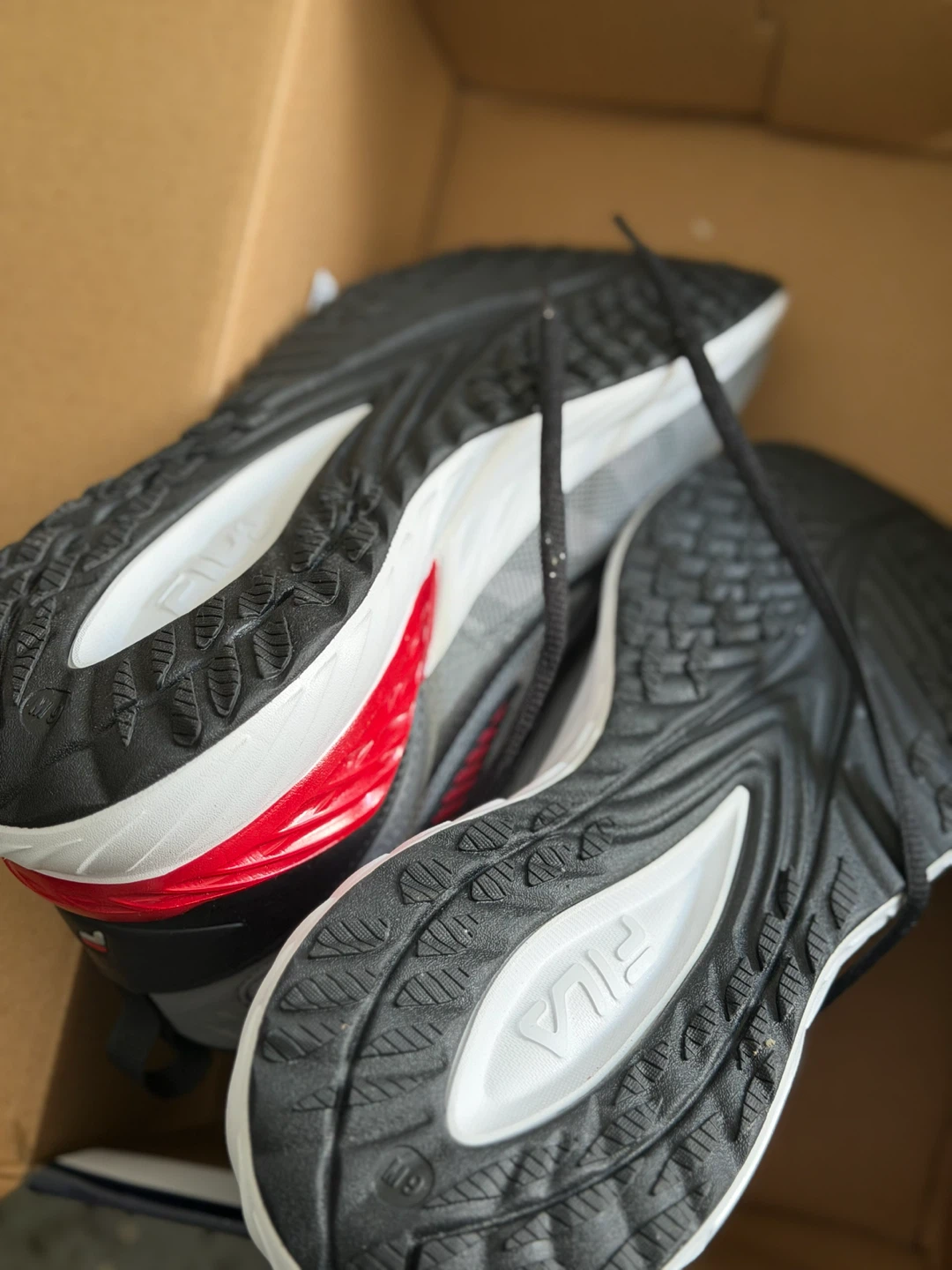 Fila Men's Running Shoes - Grey/Black - photo 3