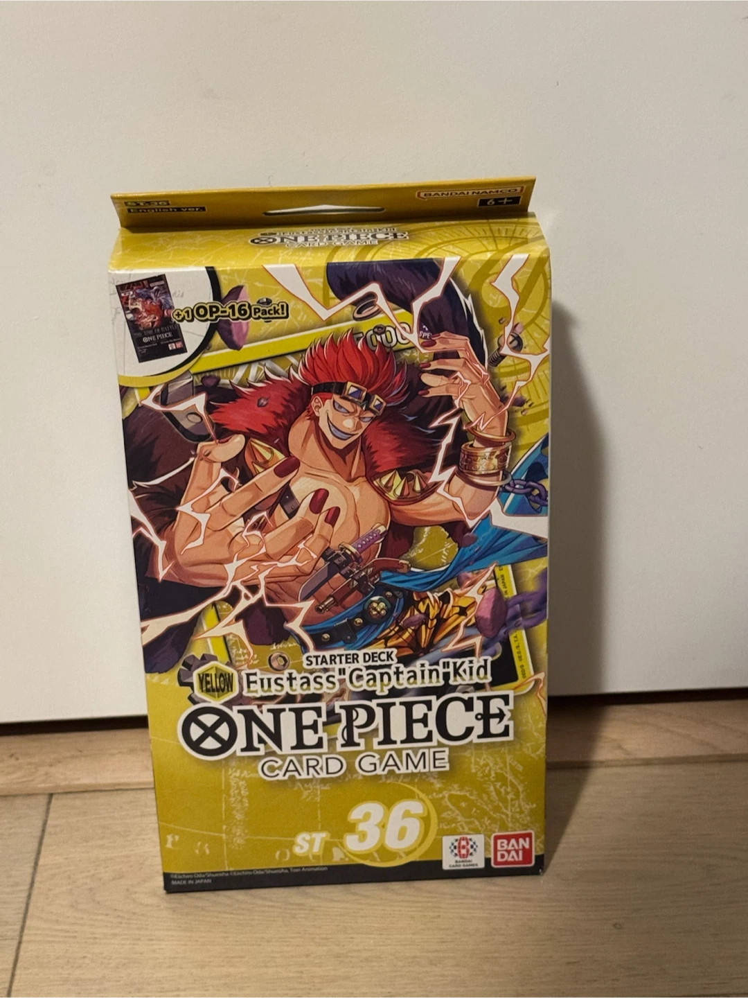 One Piece ST-36 Yellow Eustass "Captain" Kid Starter Deck 36