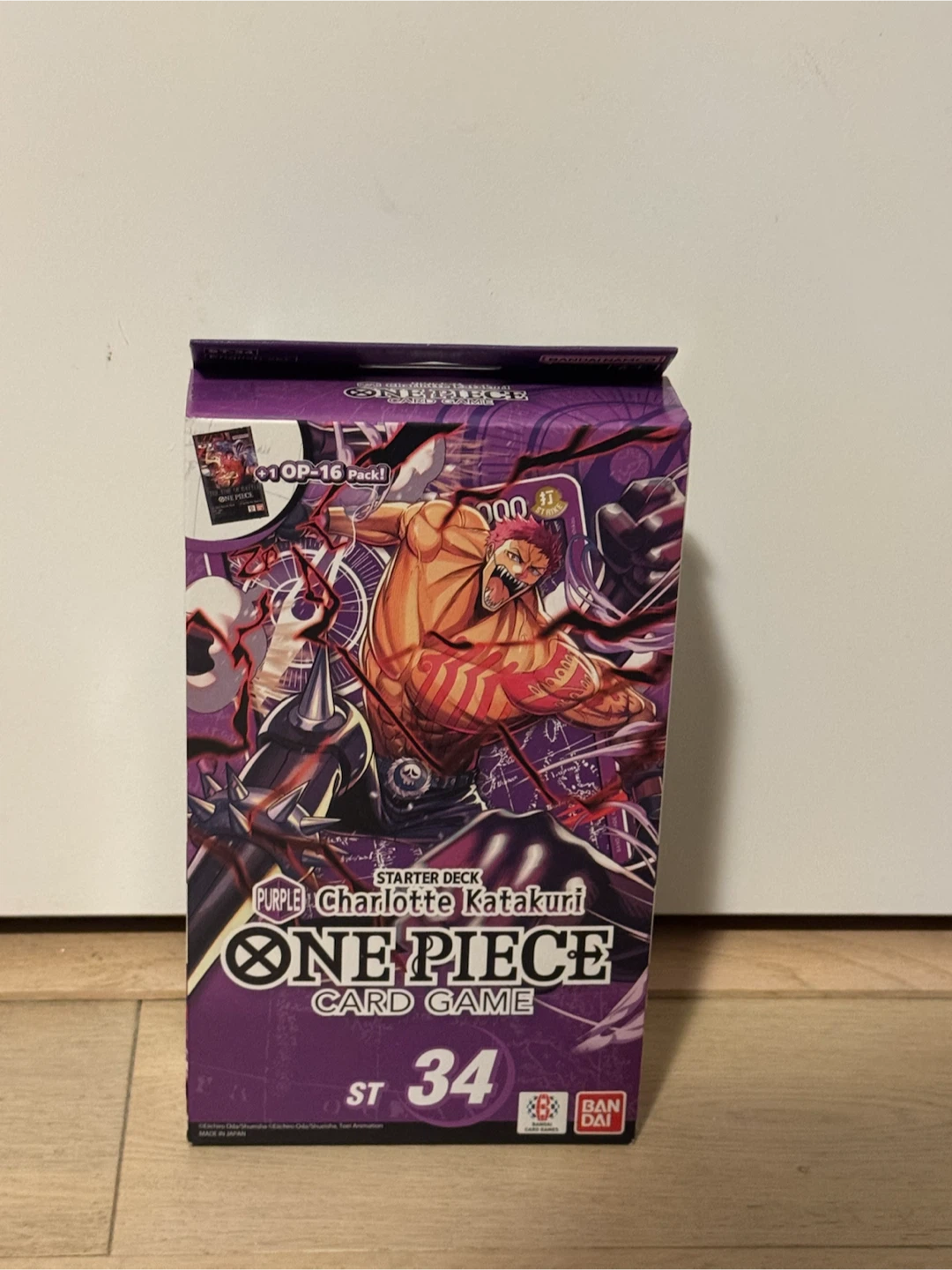One Piece TCG Charlotte Katakuri Starter Deck ST34 Bandai Sealed