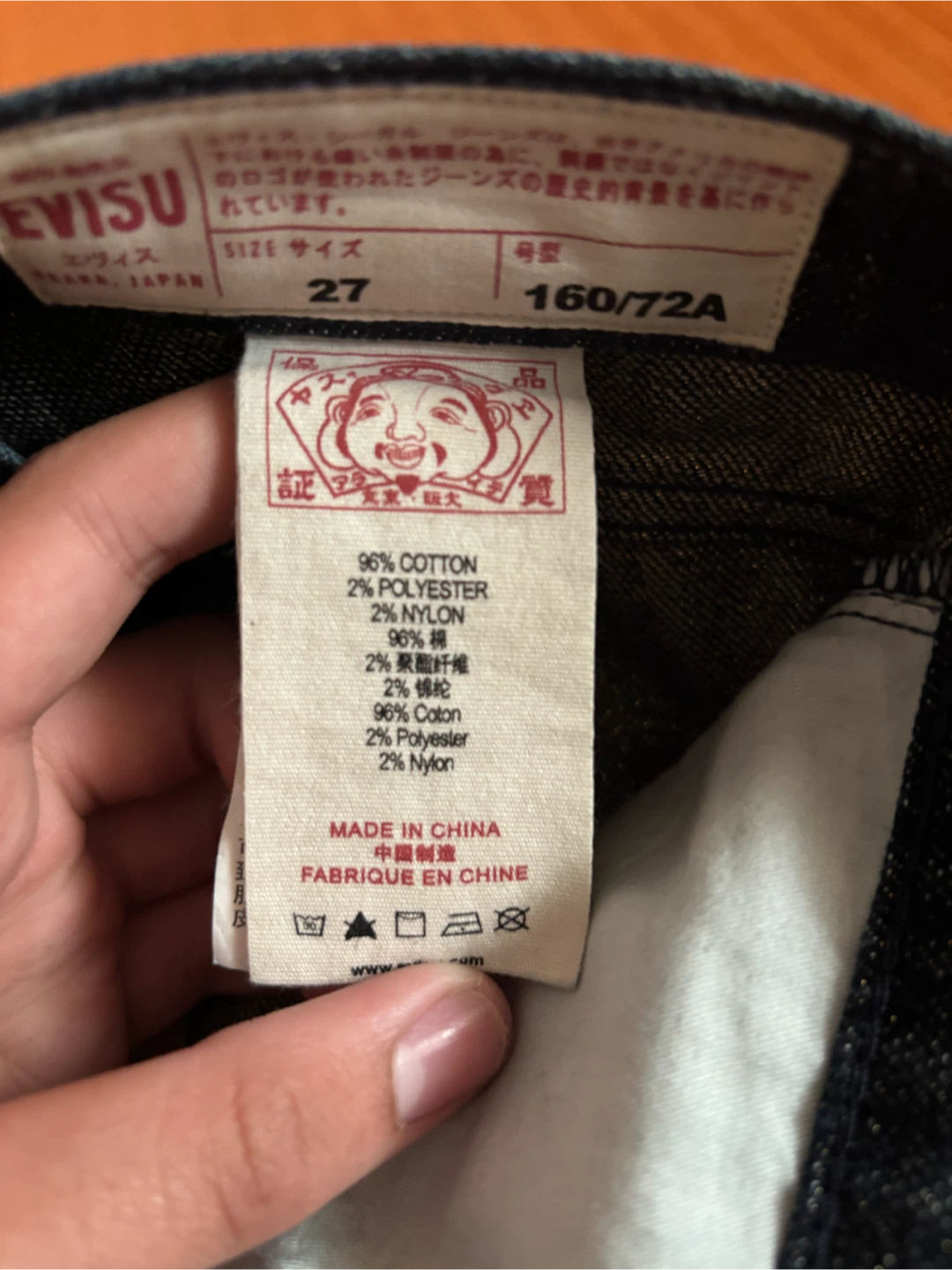 EVISU Jeans Size 27 - photo 3