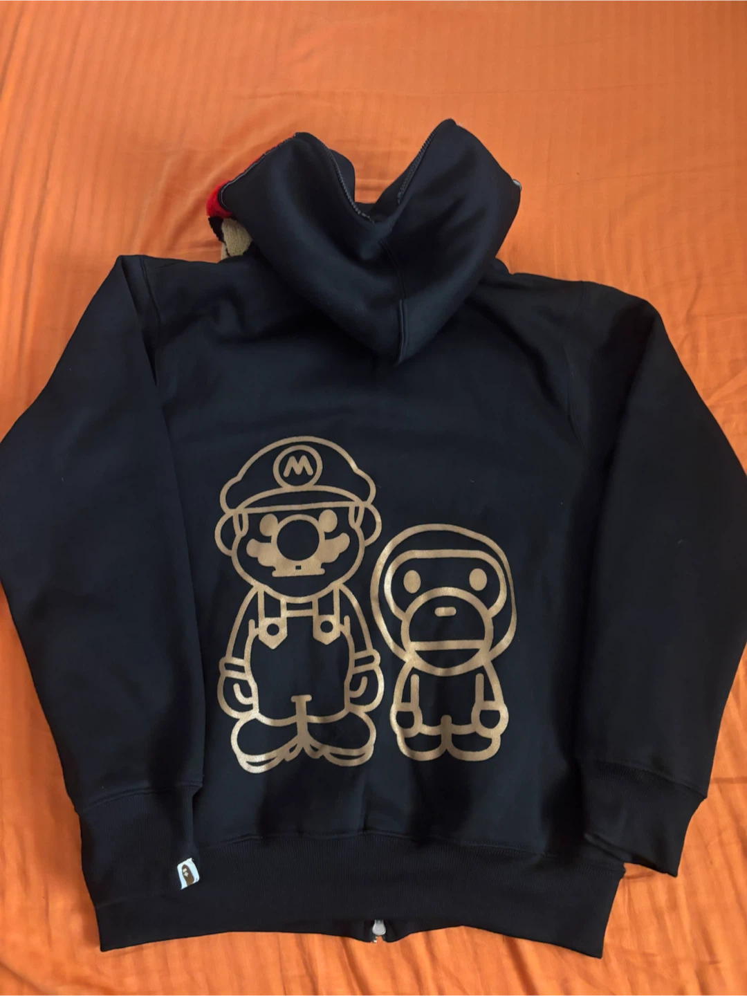 A Bathing Ape x Nintendo Mario & Ape Head Zip Hoodie - photo 4