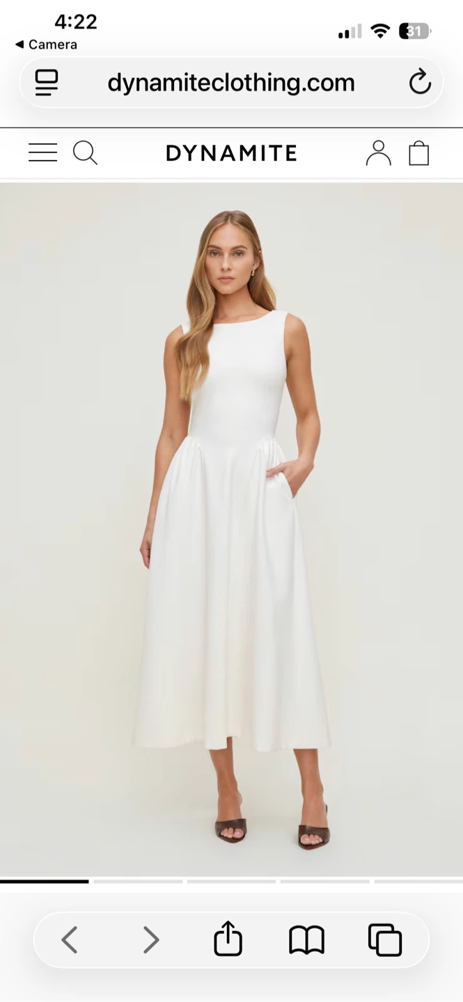 Dynamite Iris Ponte Midi Dress - photo 2