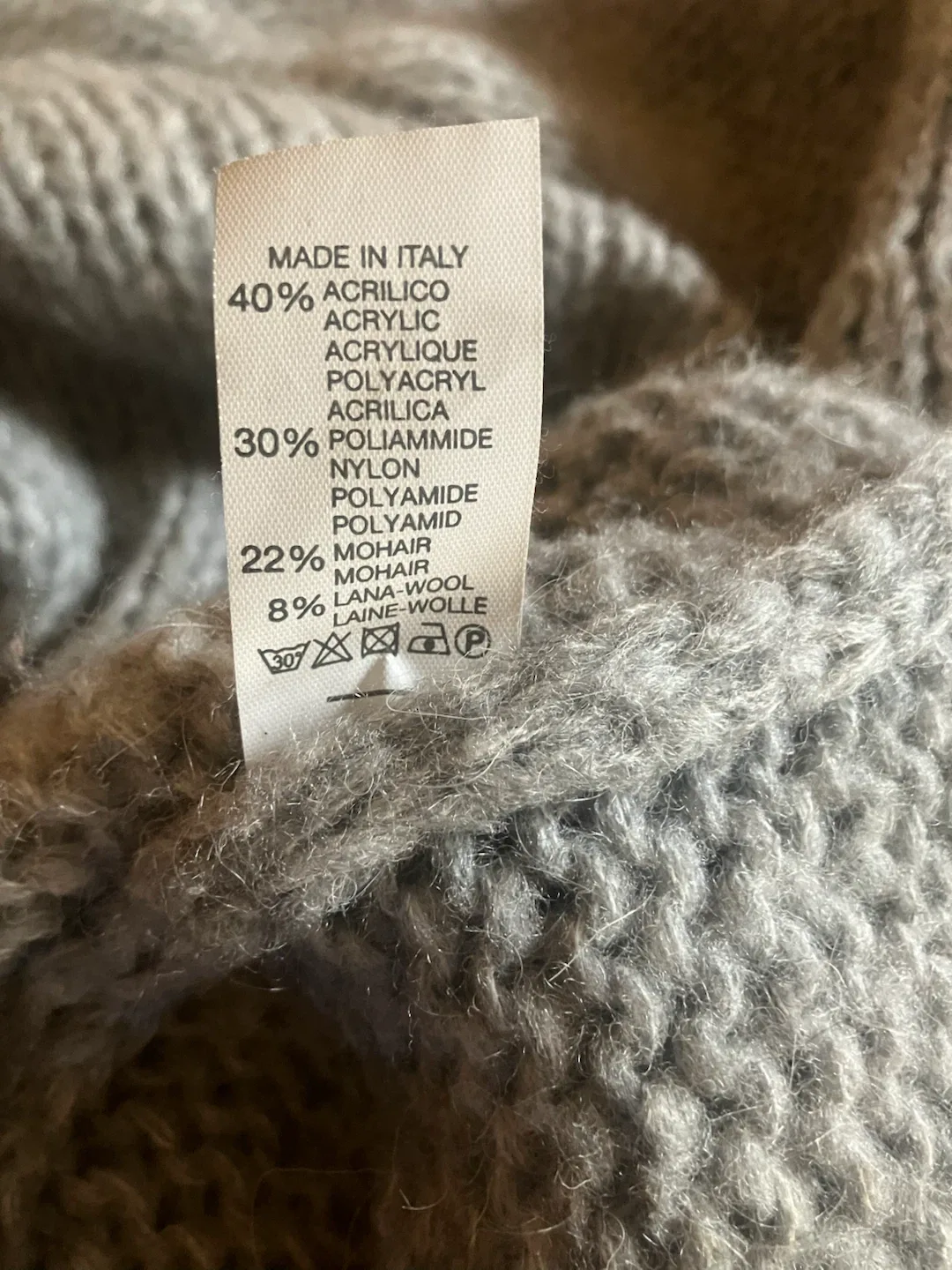 GOLDEN GOOSE Grey Star Knit Sweater - photo 3