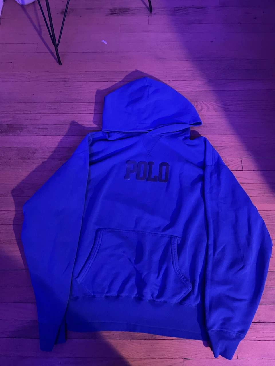Ralph Lauren Polo Hoodie The Big Fit Blue
