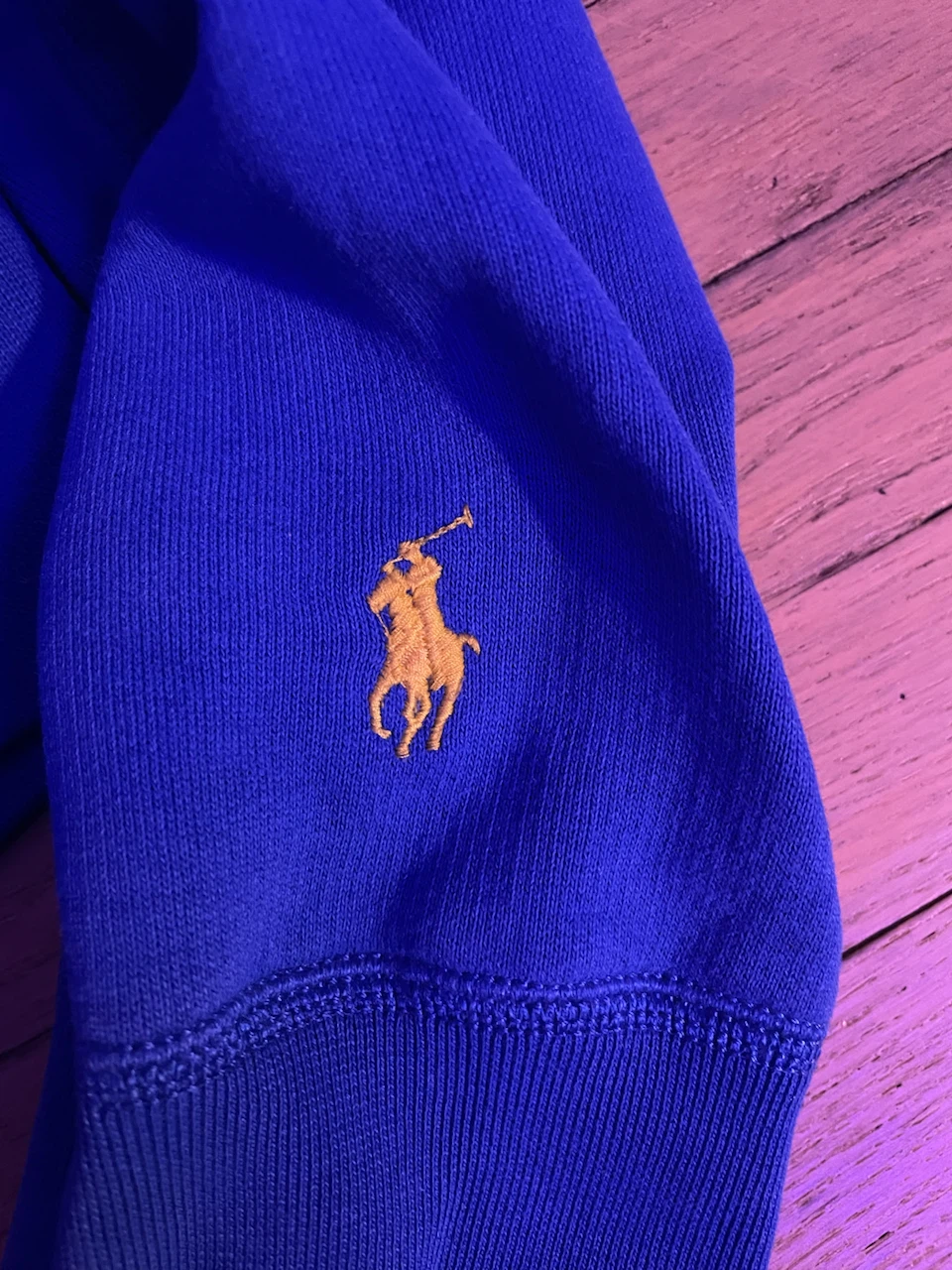 Ralph Lauren Polo Hoodie The Big Fit Blue - photo 3