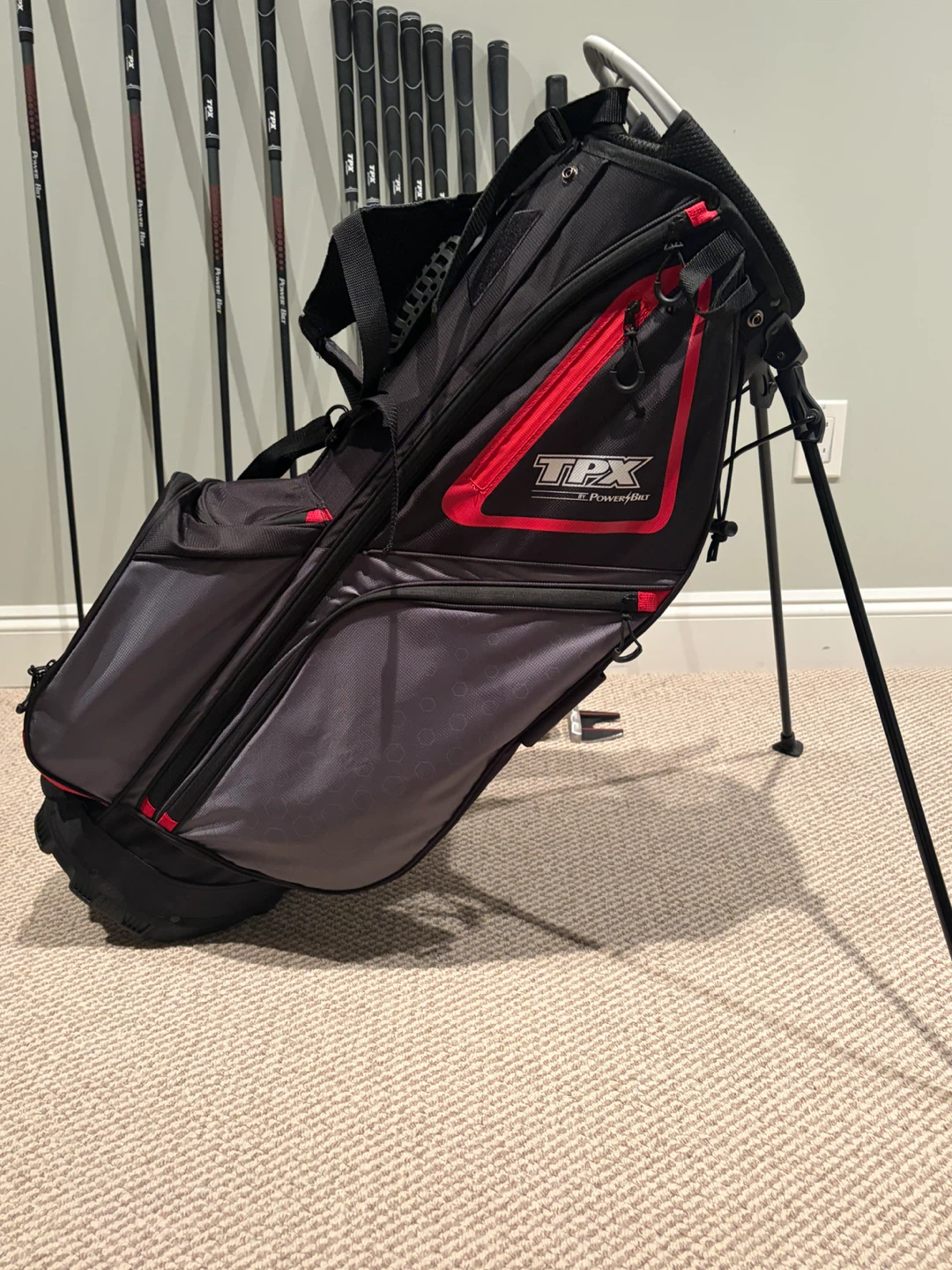 Left hand TPX By Powerbilt Golf Club Set - photo 2
