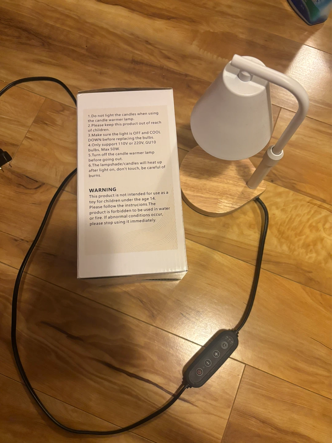 Candle Warmer Lamp with Dimmable Control - photo 3