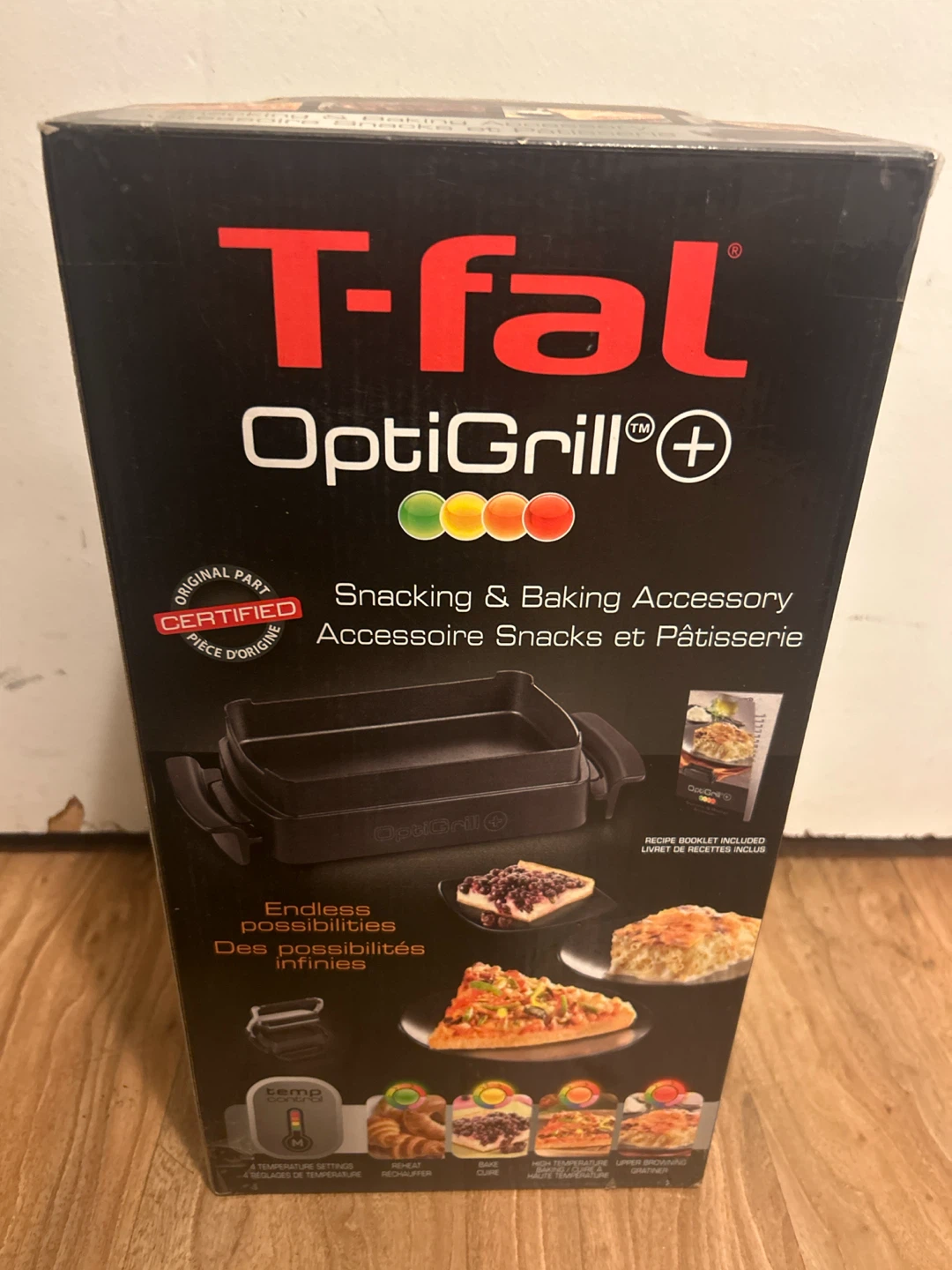 T-fal OptiGrill+ Snacking & Baking Accessory