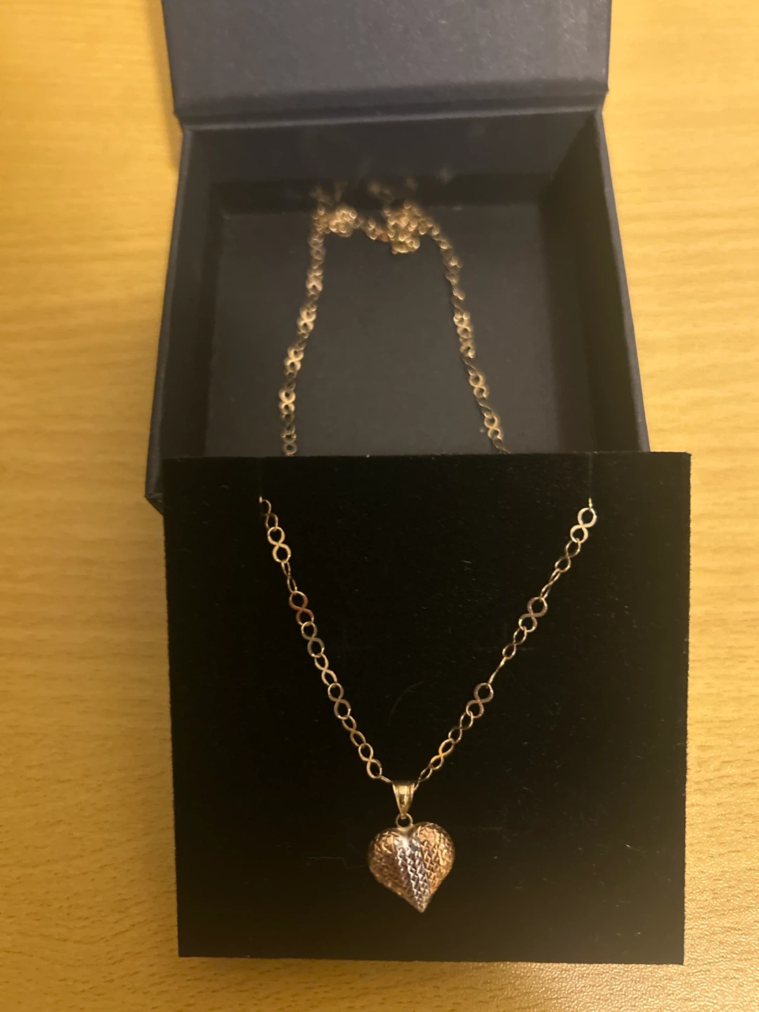 18k Gold Heart Necklace - photo 3