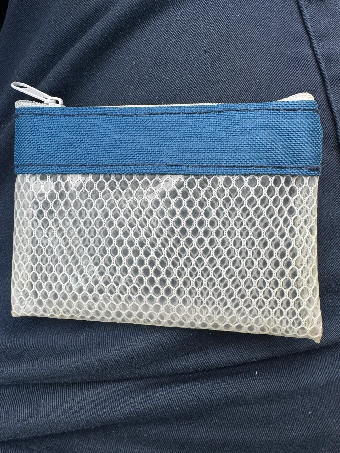 Mesh Coin Pouch with Zipper - photo 3