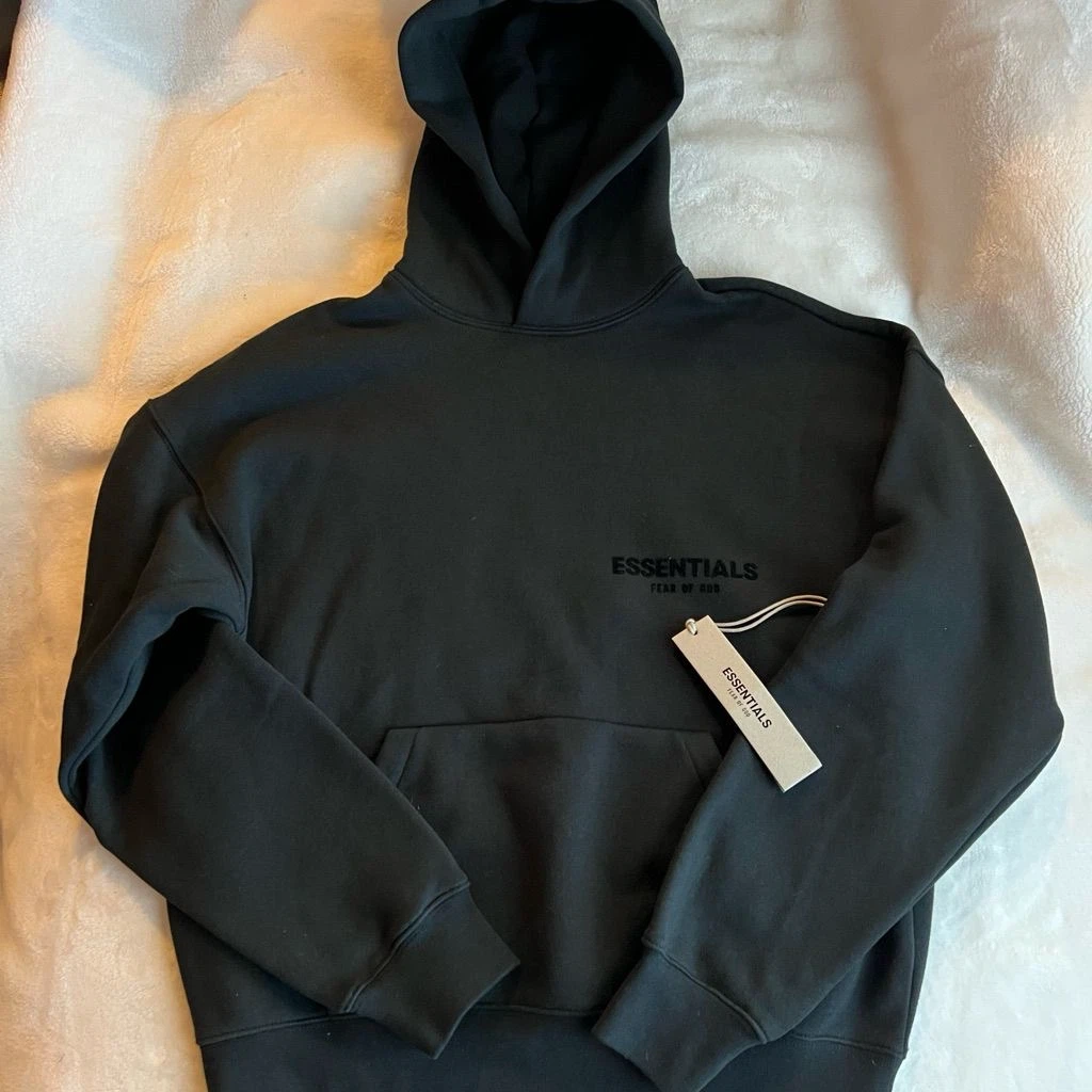 Essentials Black Tracksuit