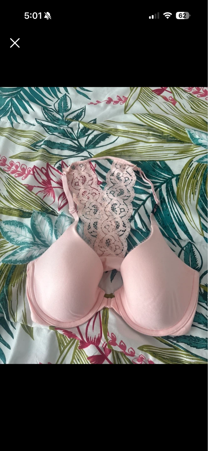 Brand new Pink Lace Back Bra