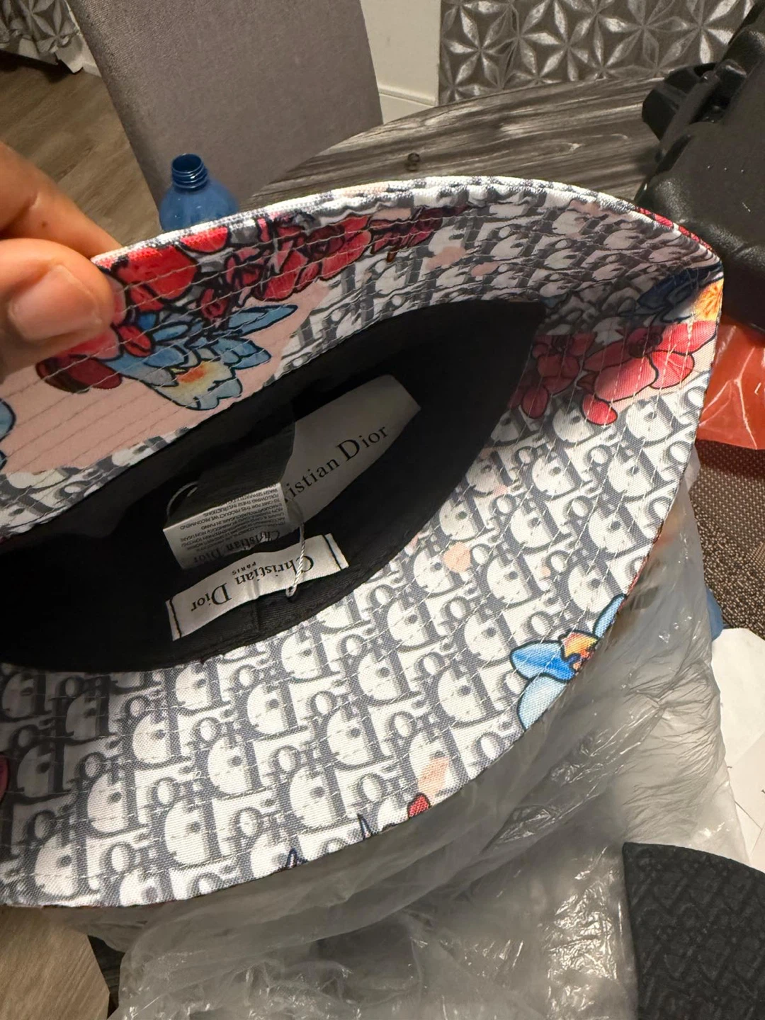 Christian Dior Bucket Hat - Floral Monogram - photo 2