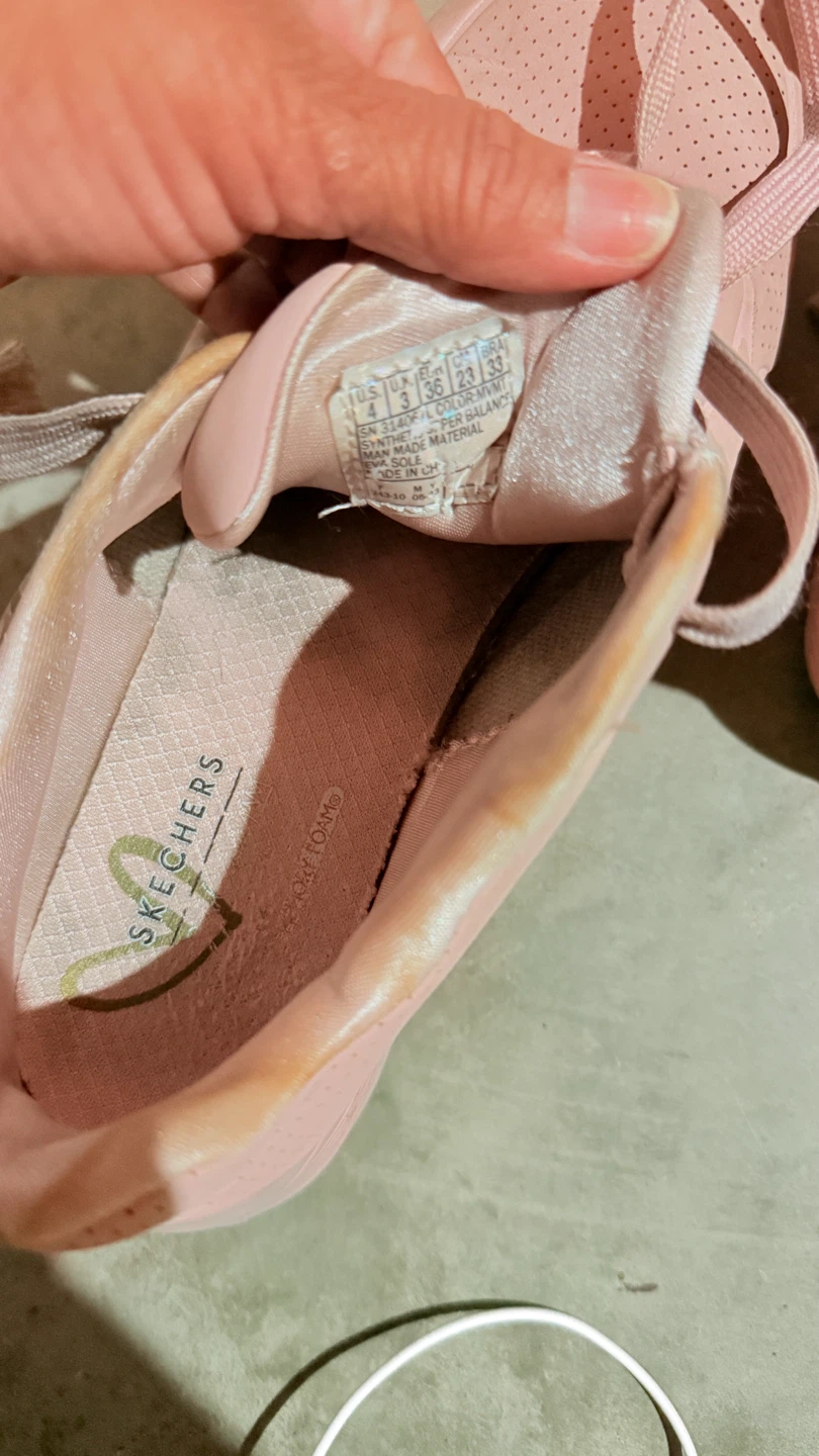 Skechers Pink Perforated Sneakers - Size 4 US / 36 EU - photo 2