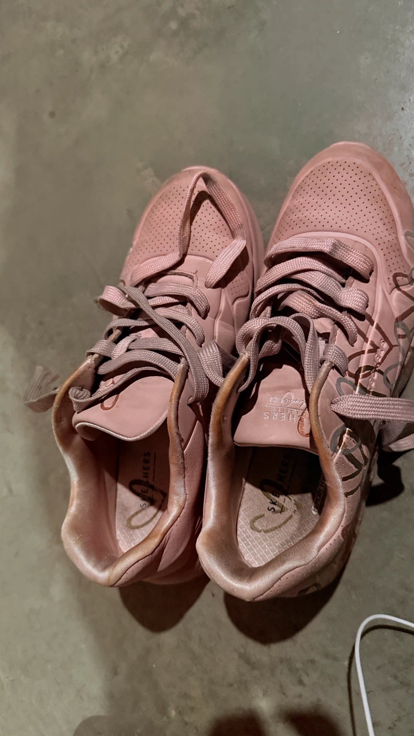 Skechers Pink Perforated Sneakers - Size 4 US / 36 EU - photo 3