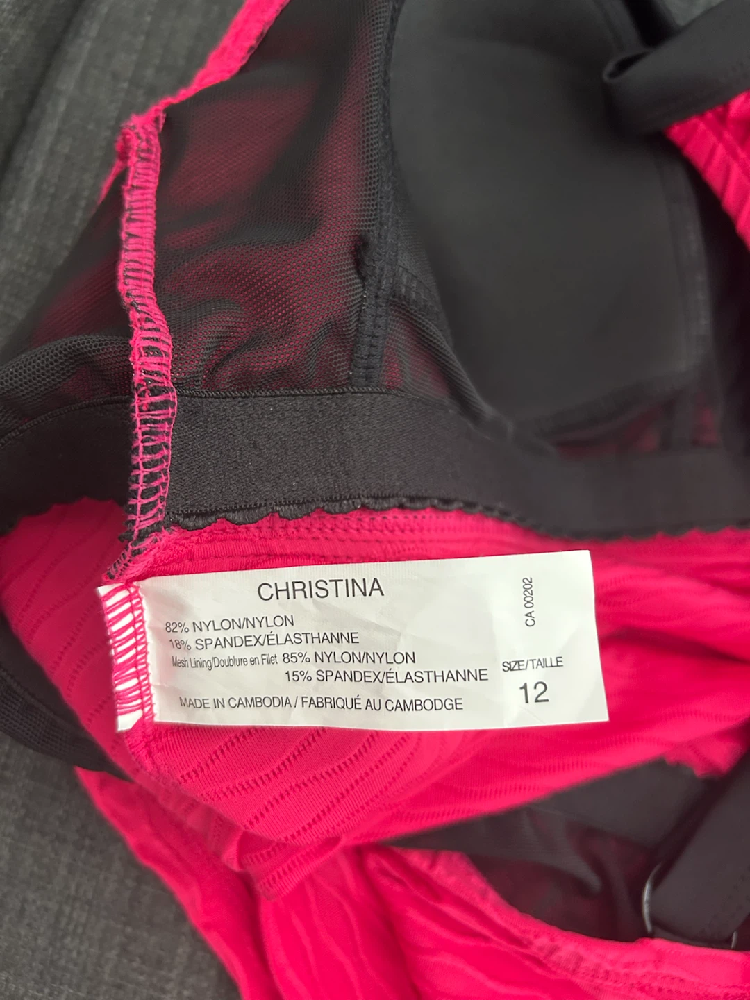 BRAND NEW SIZE 12 BATHING SUIT TOP (SEE LISTING) - photo 3