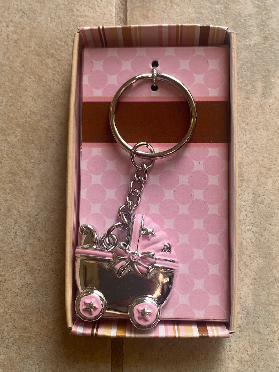 Baby carriage keychain - photo 3