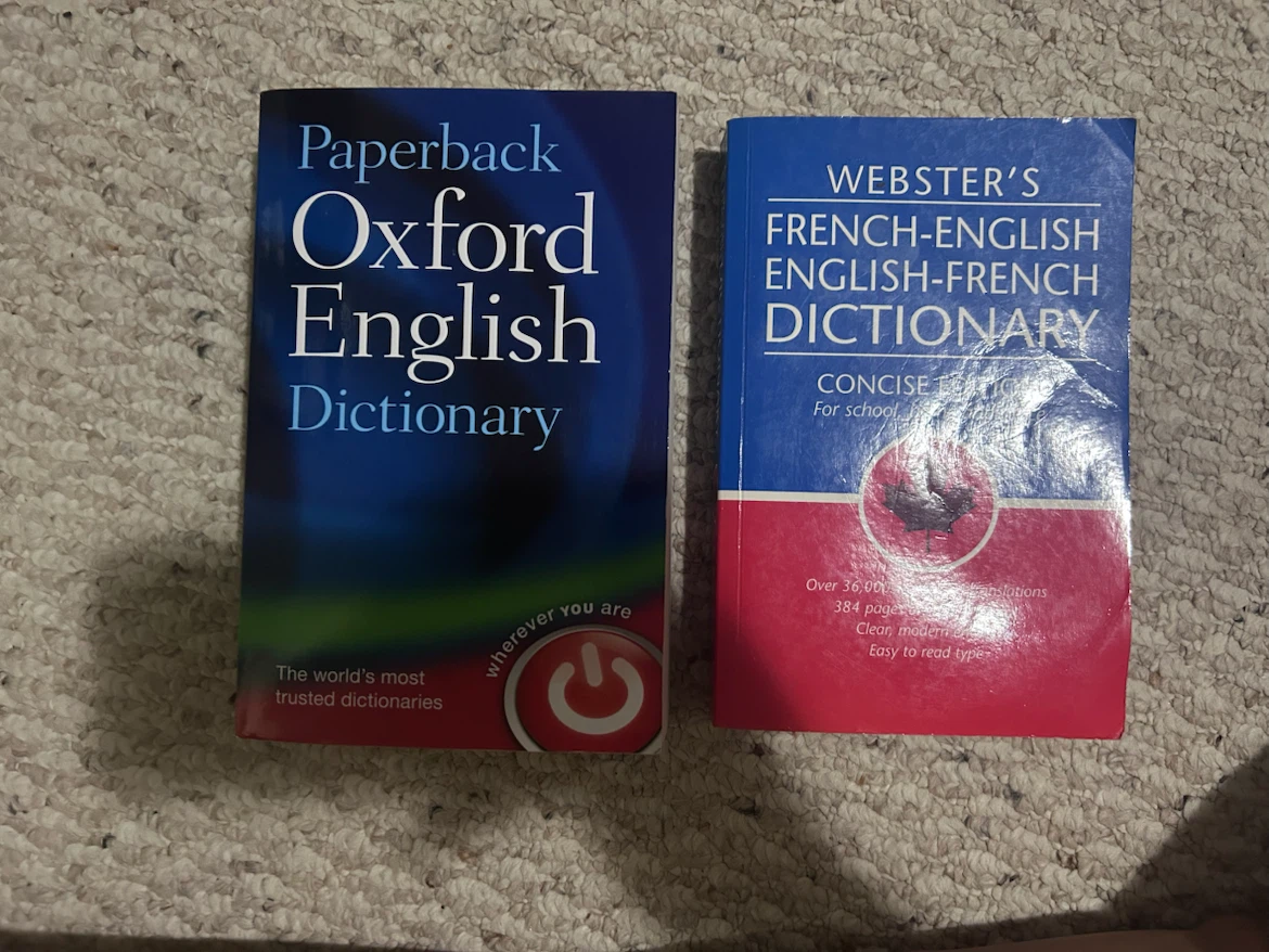 Oxford English Dictionary & Webster's French-English Dictionary