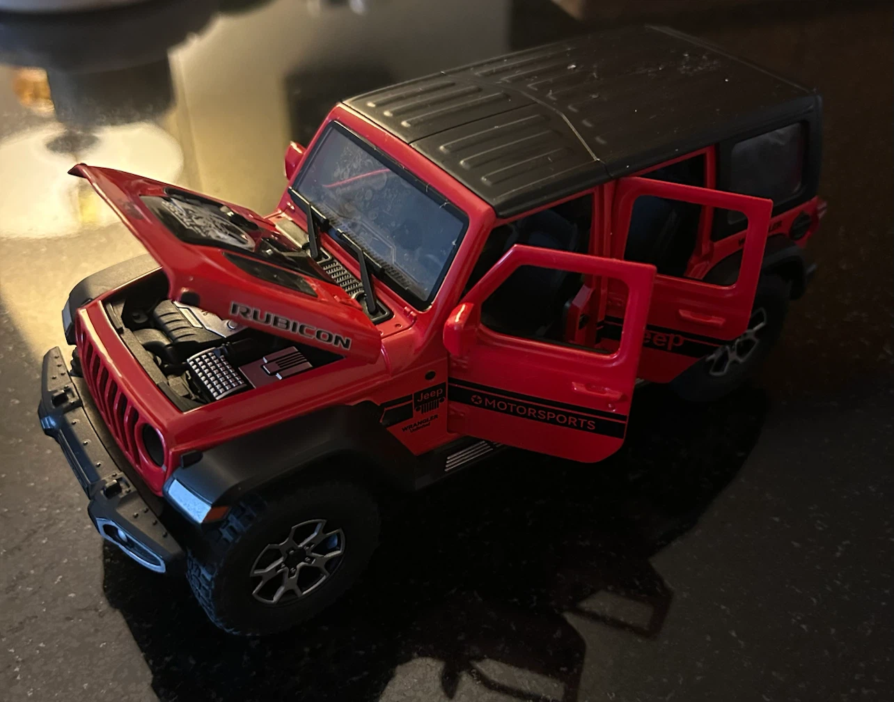 Jeep Wrangler Rubicon Toy Car - photo 2