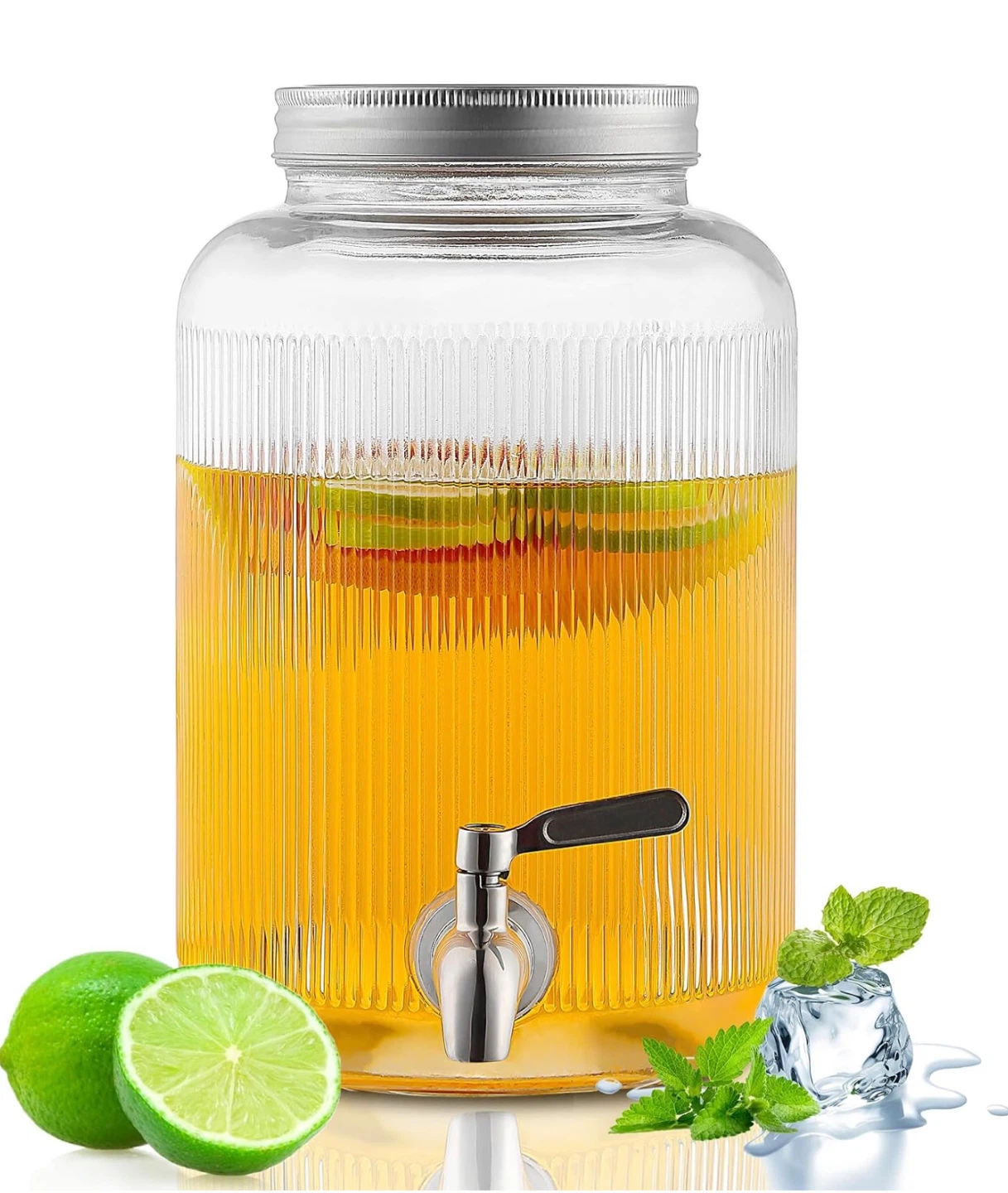 Glass Beverage Dispenser with Spigot - photo 5