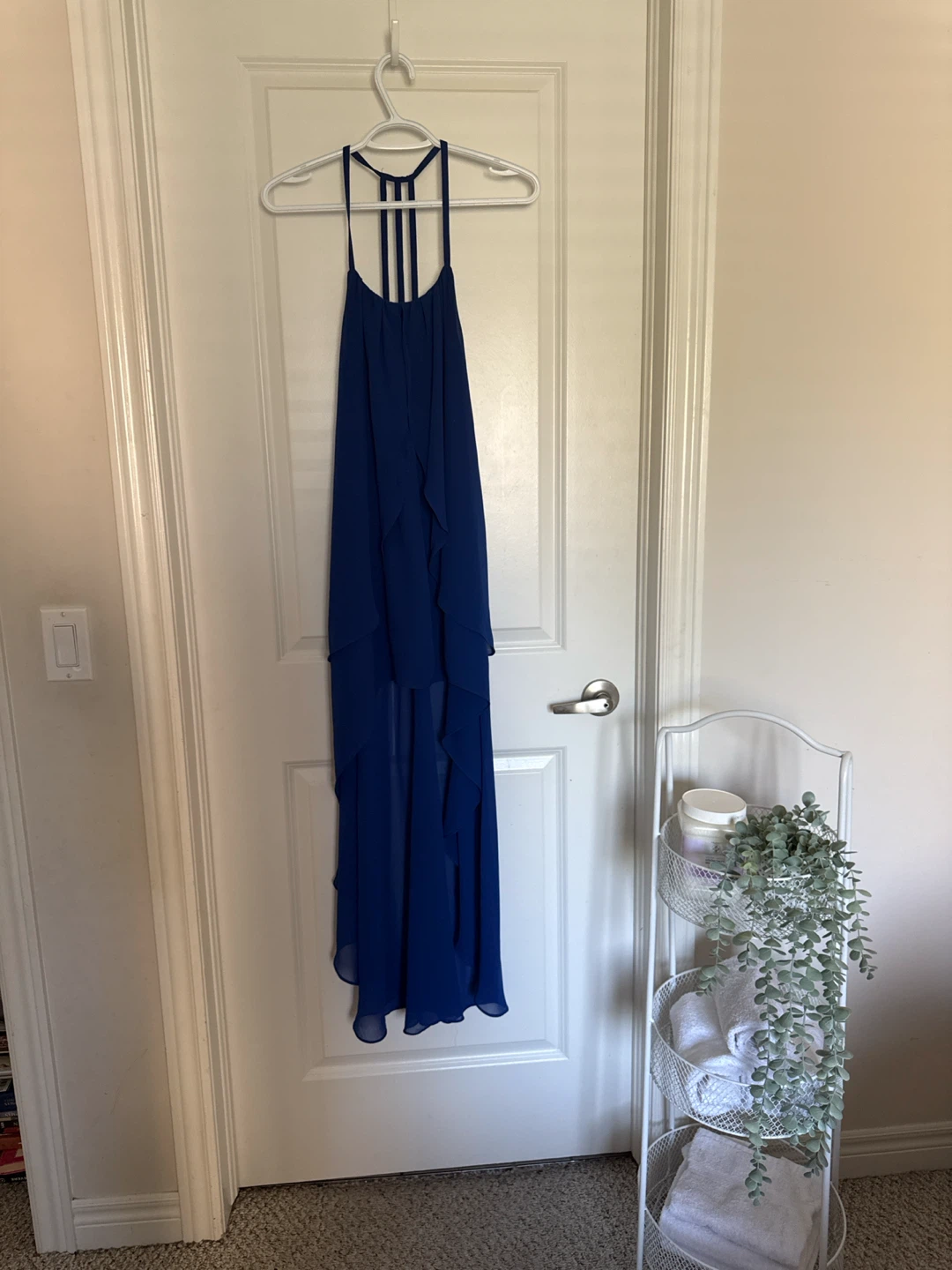 Arden B. Royal Blue High-Low Dress