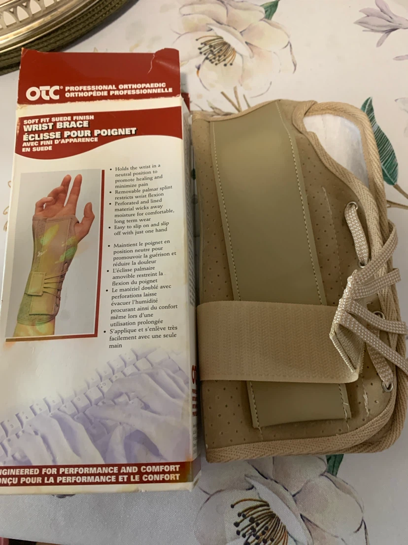 OTC Soft Fit Suede Finish Wrist Brace