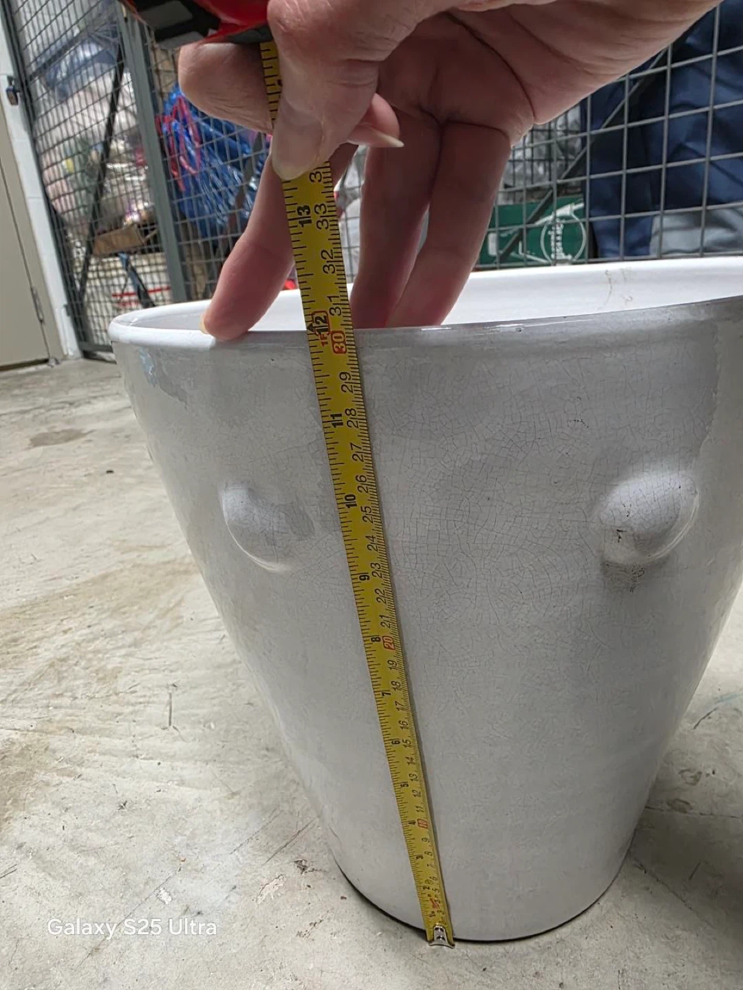White Ceramic Planter Pots - photo 5