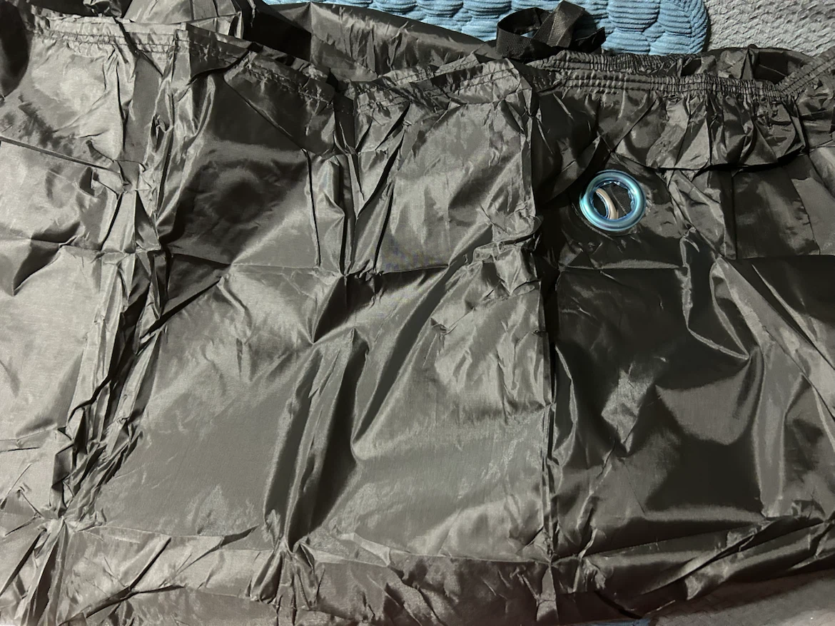 New-Waterproof Black Motorcycle Cover Size  2XL - photo 2