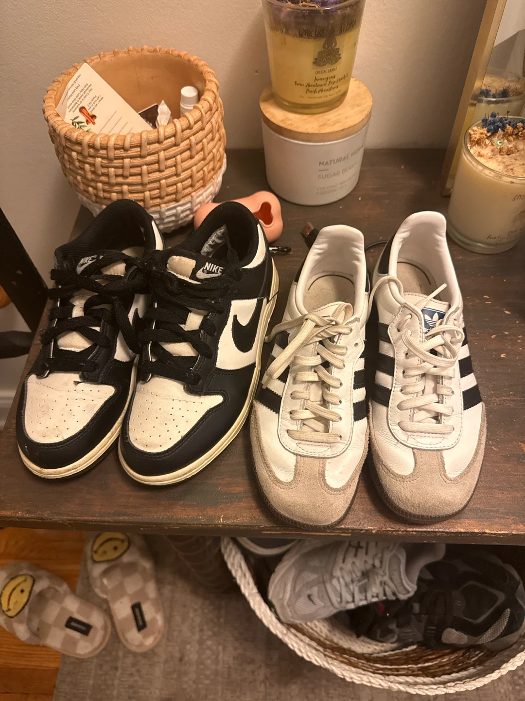 Nike Black and White Sneakers