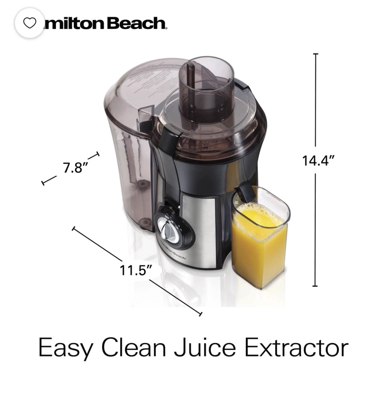 Hamilton Beach Juicer - photo 2