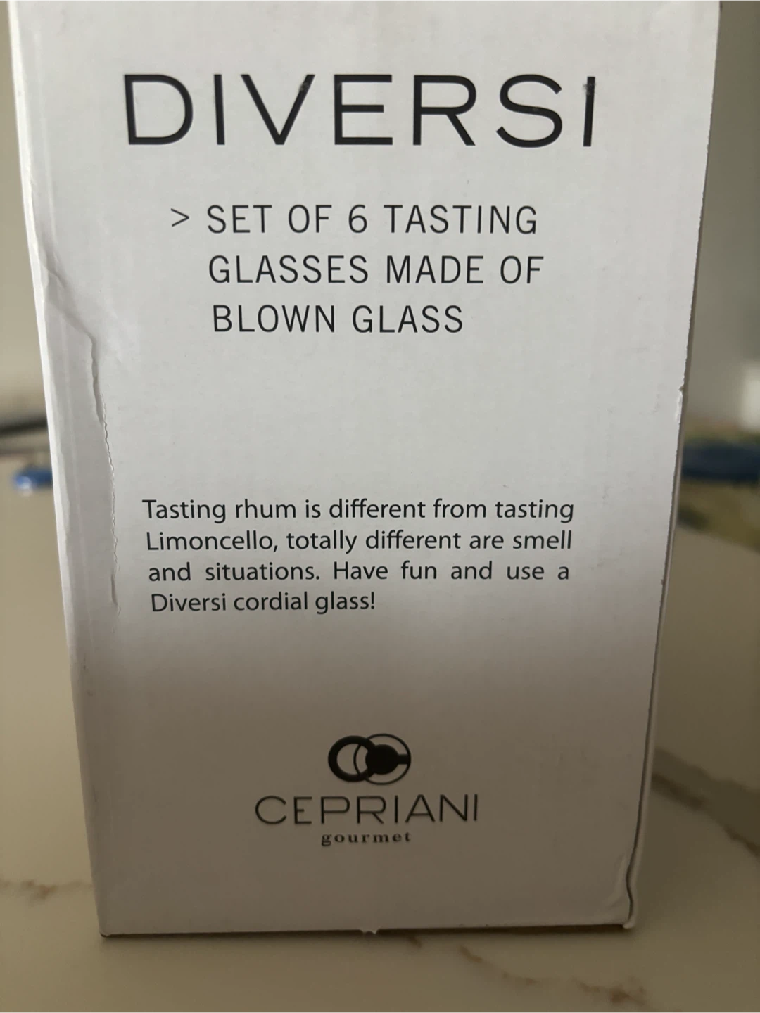Cipriani Diversi Tasting Glasses (Set of 6) - photo 3