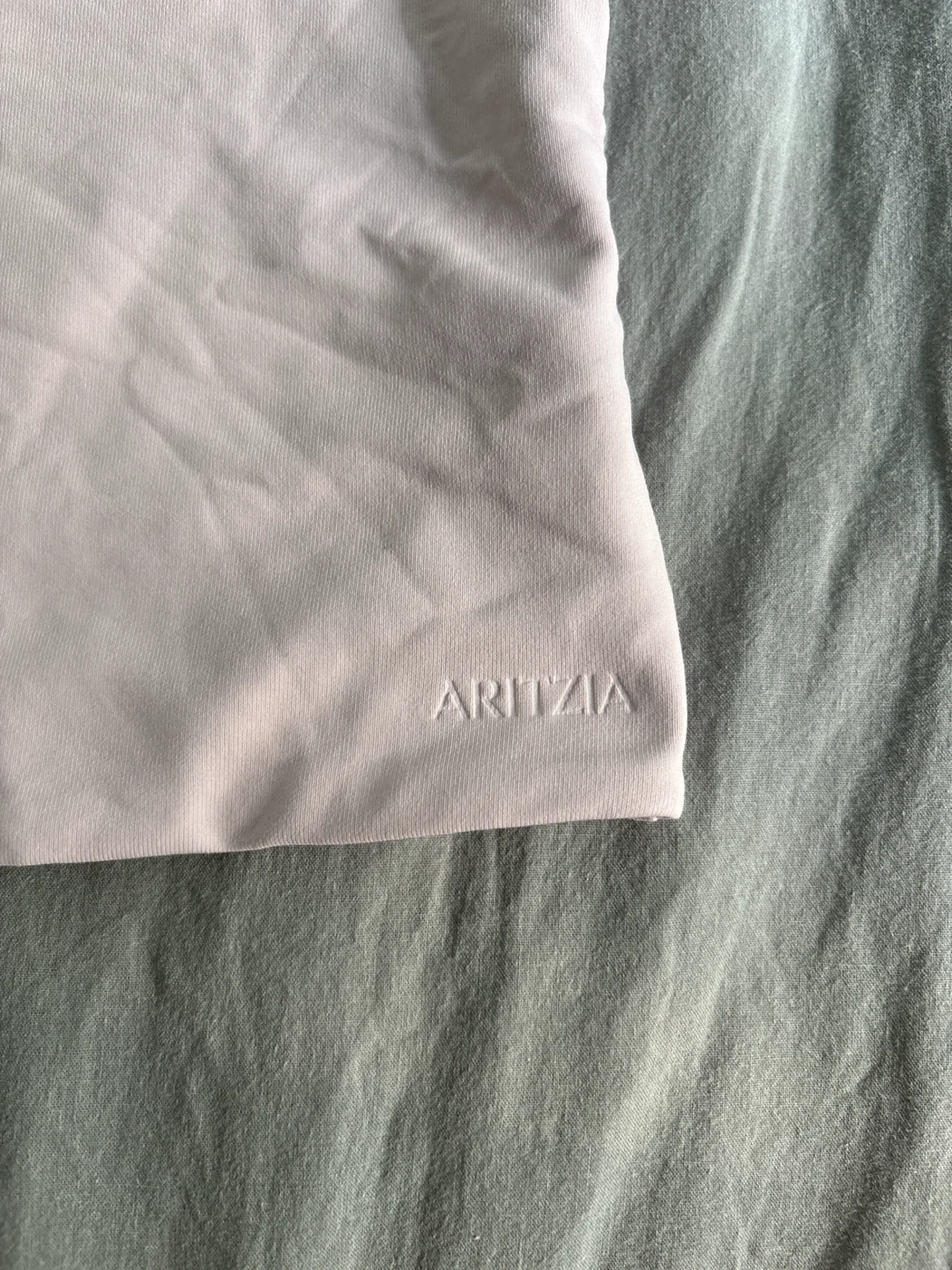 Aritzia Light Pink Contour tank Top - photo 2