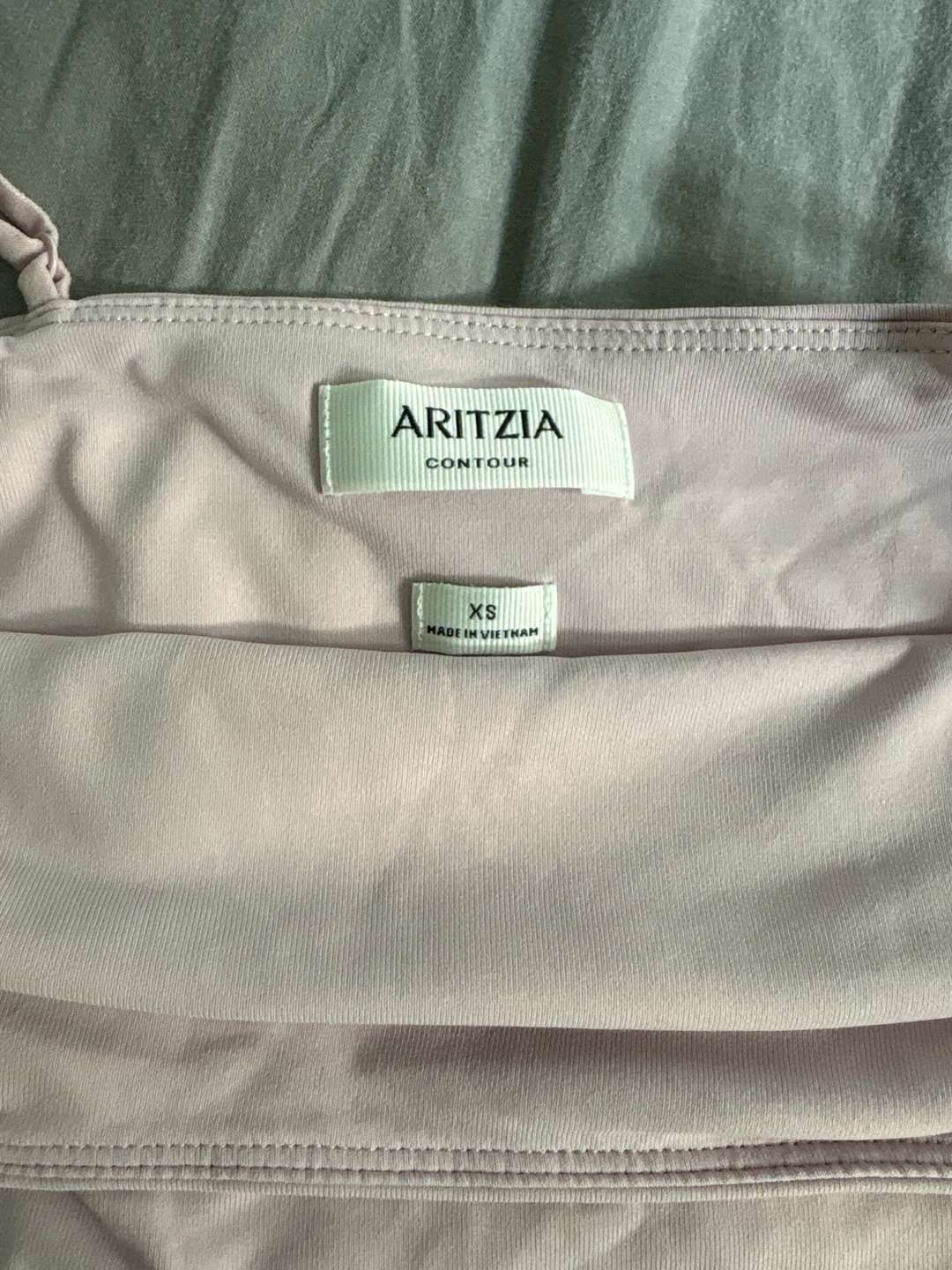 Aritzia Light Pink Contour tank Top - photo 3