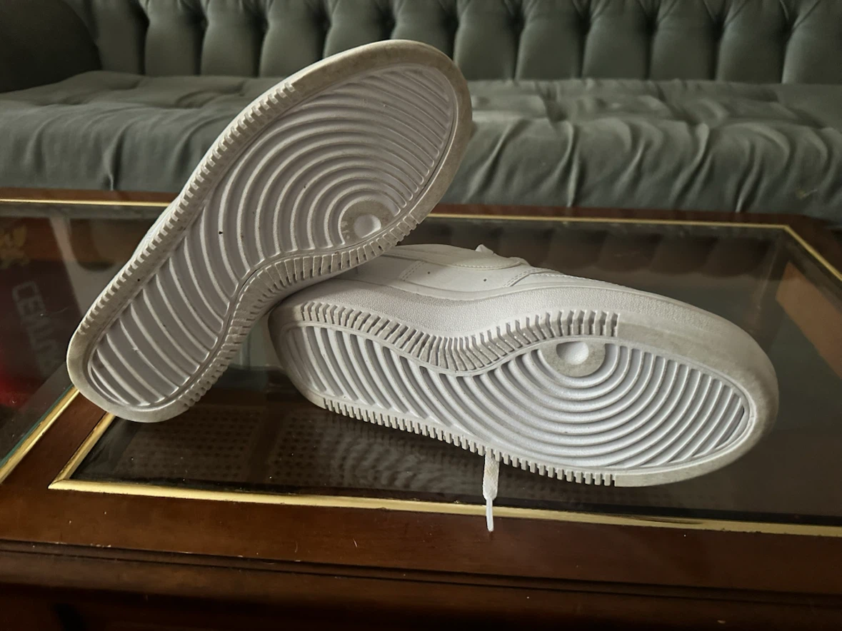 Nike Air Force 1 Sage Low White Platform Sneakers - photo 3