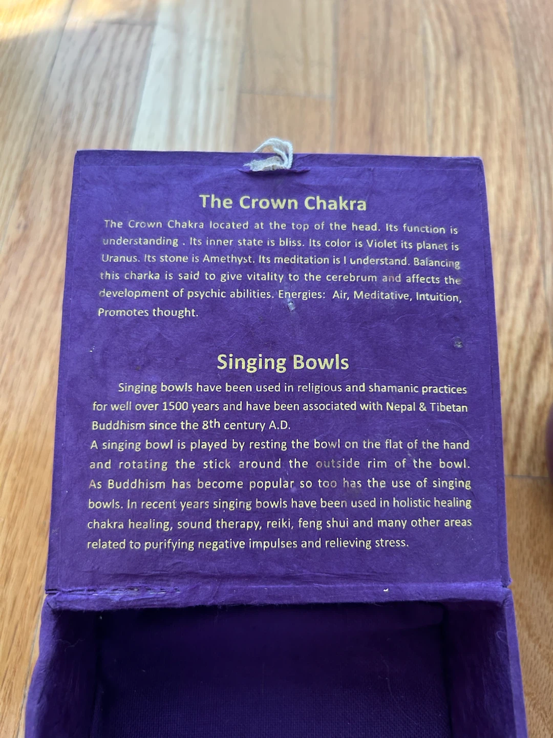 Crown Chakra Singing Bowl - photo 2