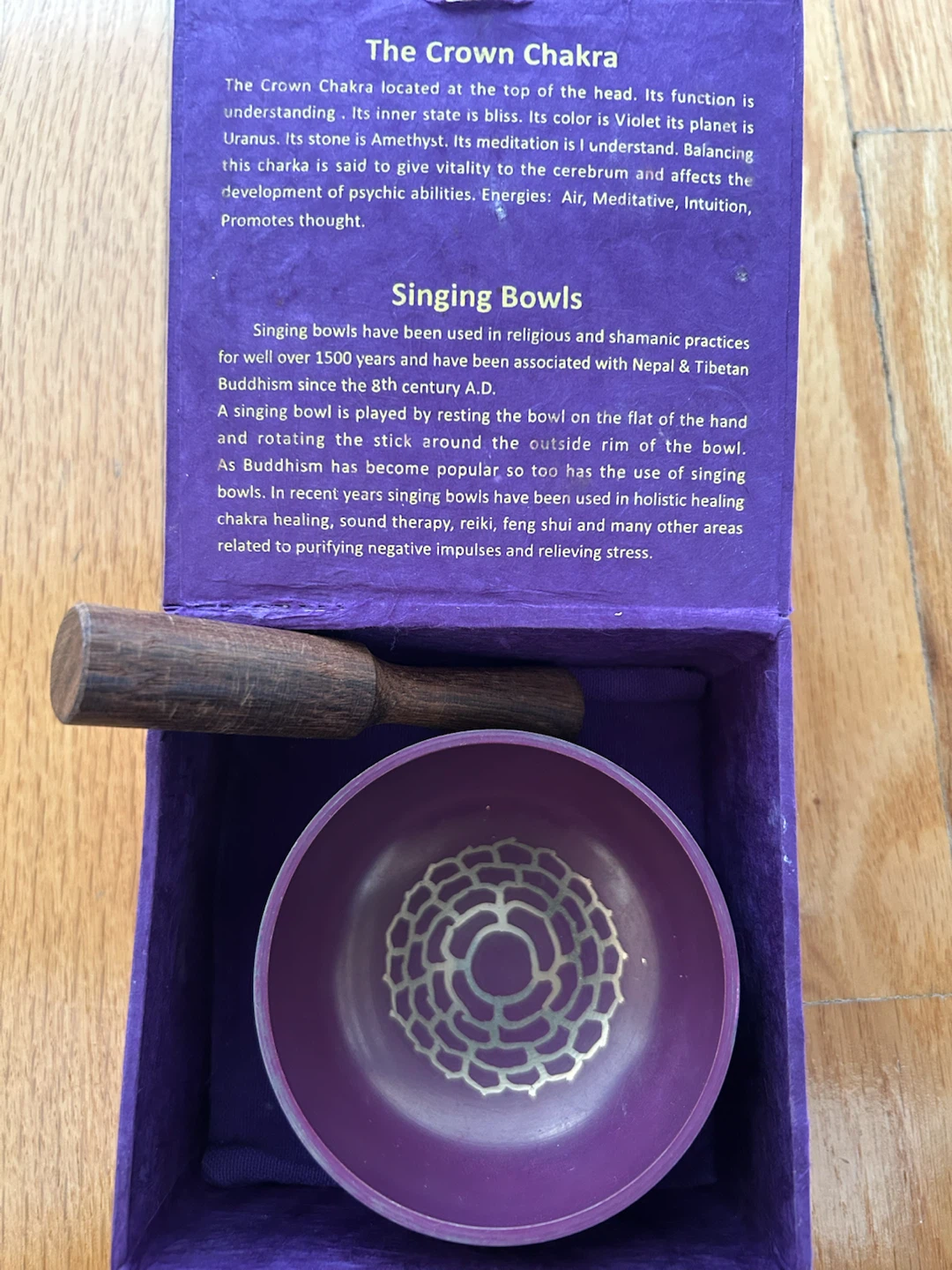 Crown Chakra Singing Bowl - photo 3