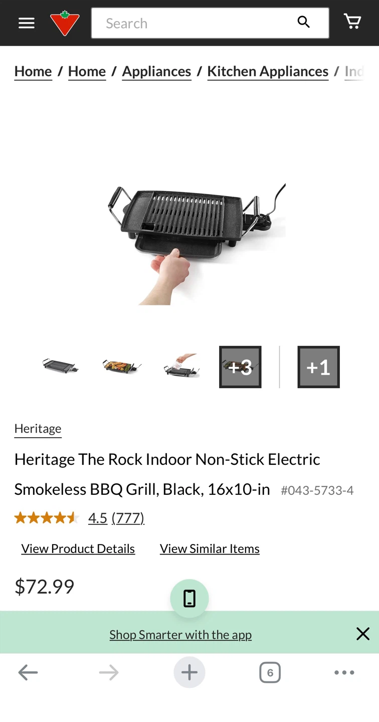 The Rock Heritage Indoor Smokeless BBQ Grill - photo 4