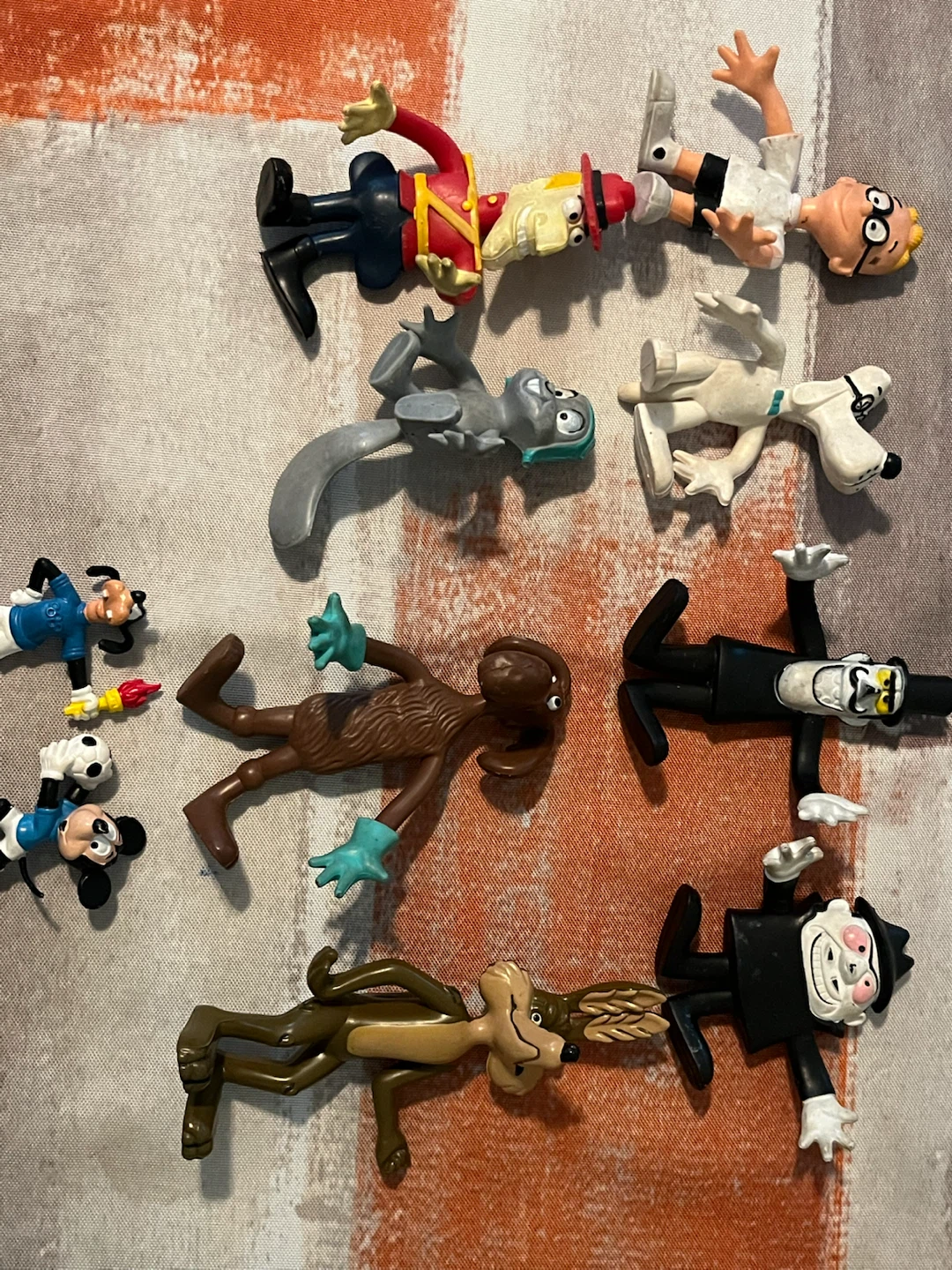 Assorted Cartoon Character Figurines Lot