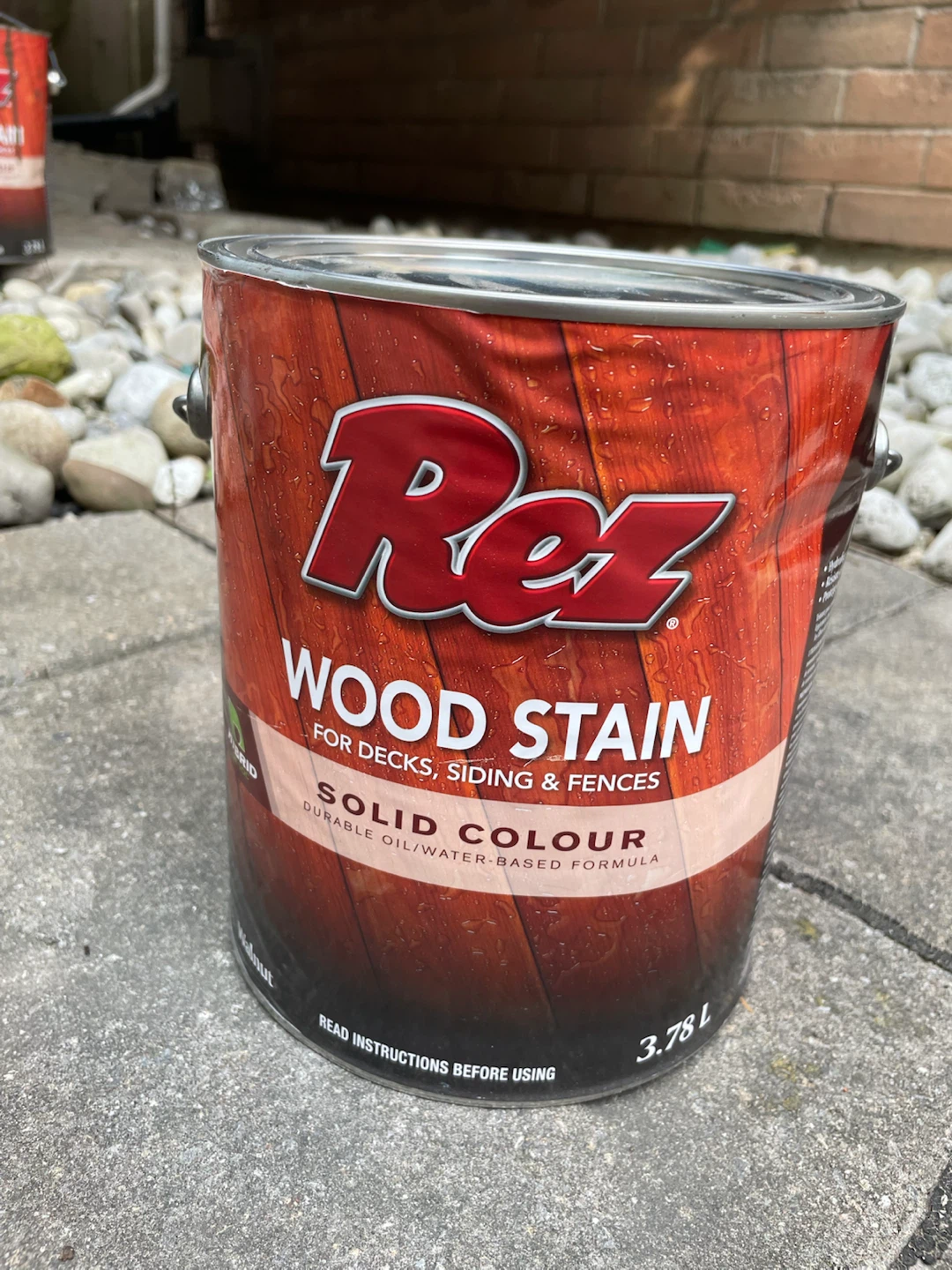 Rez wood stain walnut colour - photo 2