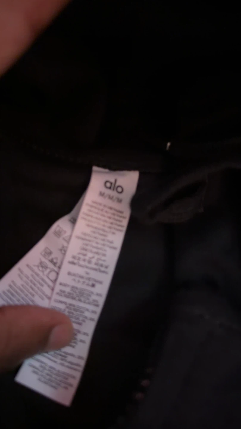 Alo accolade Yoga Black Full-Zip Hoodie - photo 2