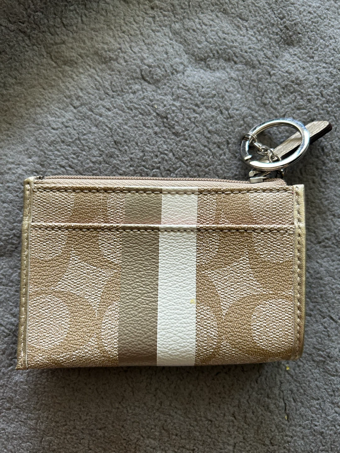 Coach Coin Pouch with Keychain - photo 2