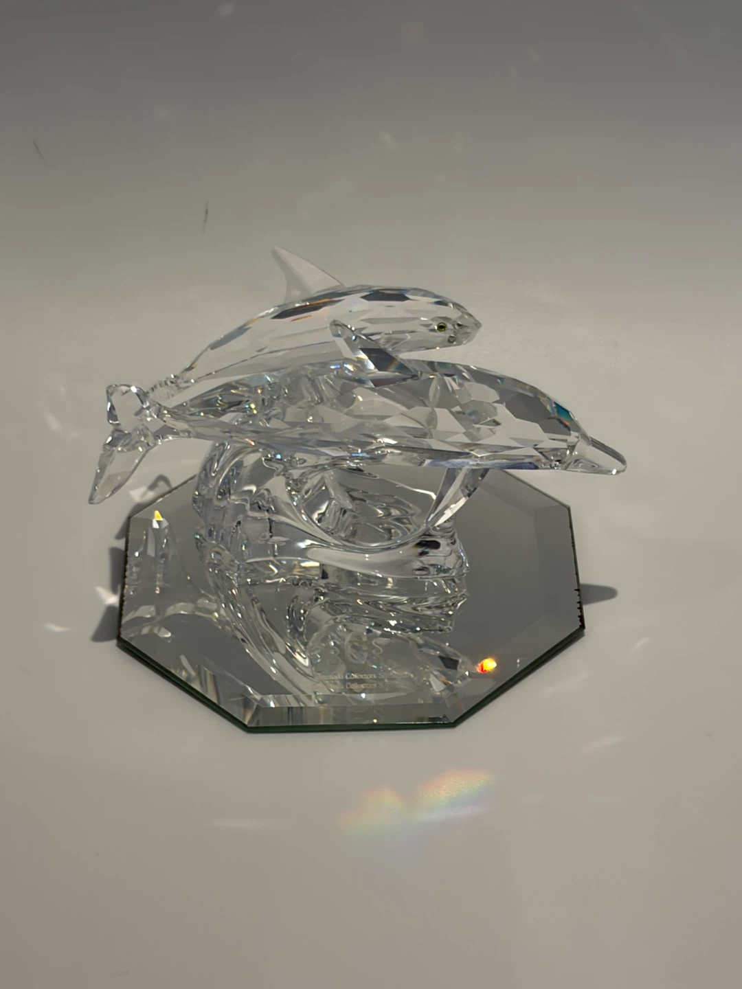 Swarovski Crystal Dolphins Figurine - photo 2