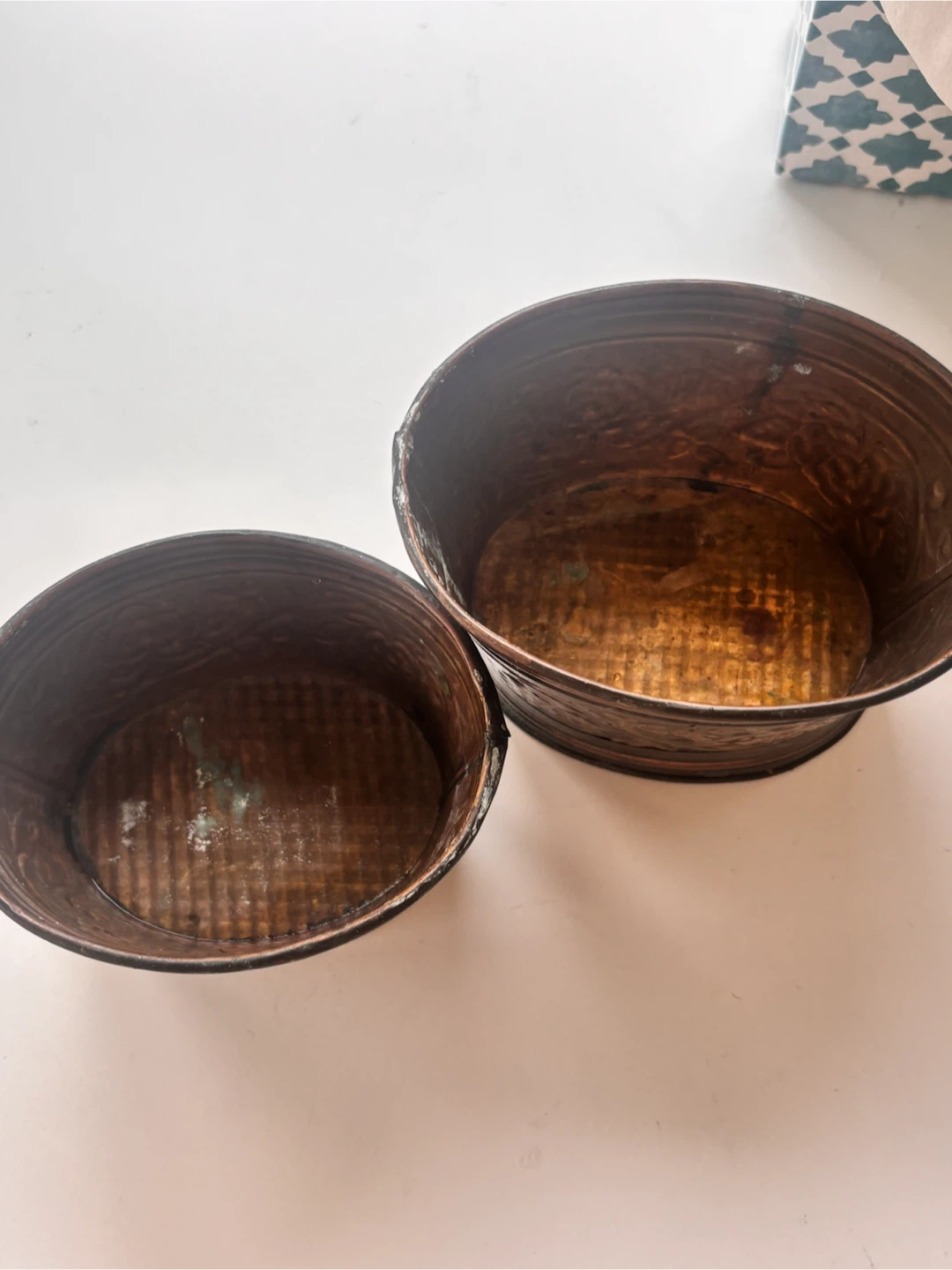 Decorative Metal Planters (Set of 2) - photo 4