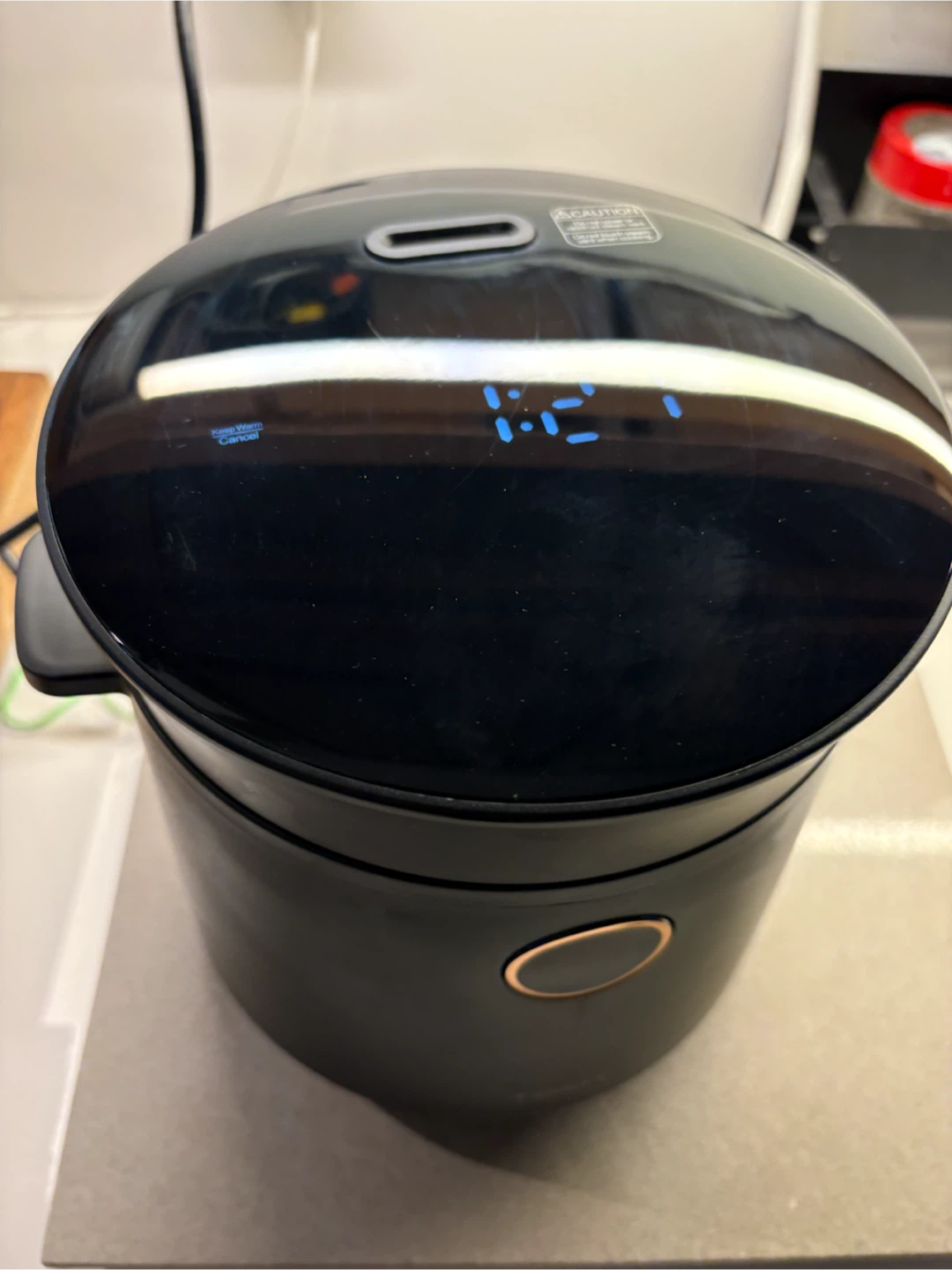 TOKIT Rice Cooker 3 cups steam soup ceramic